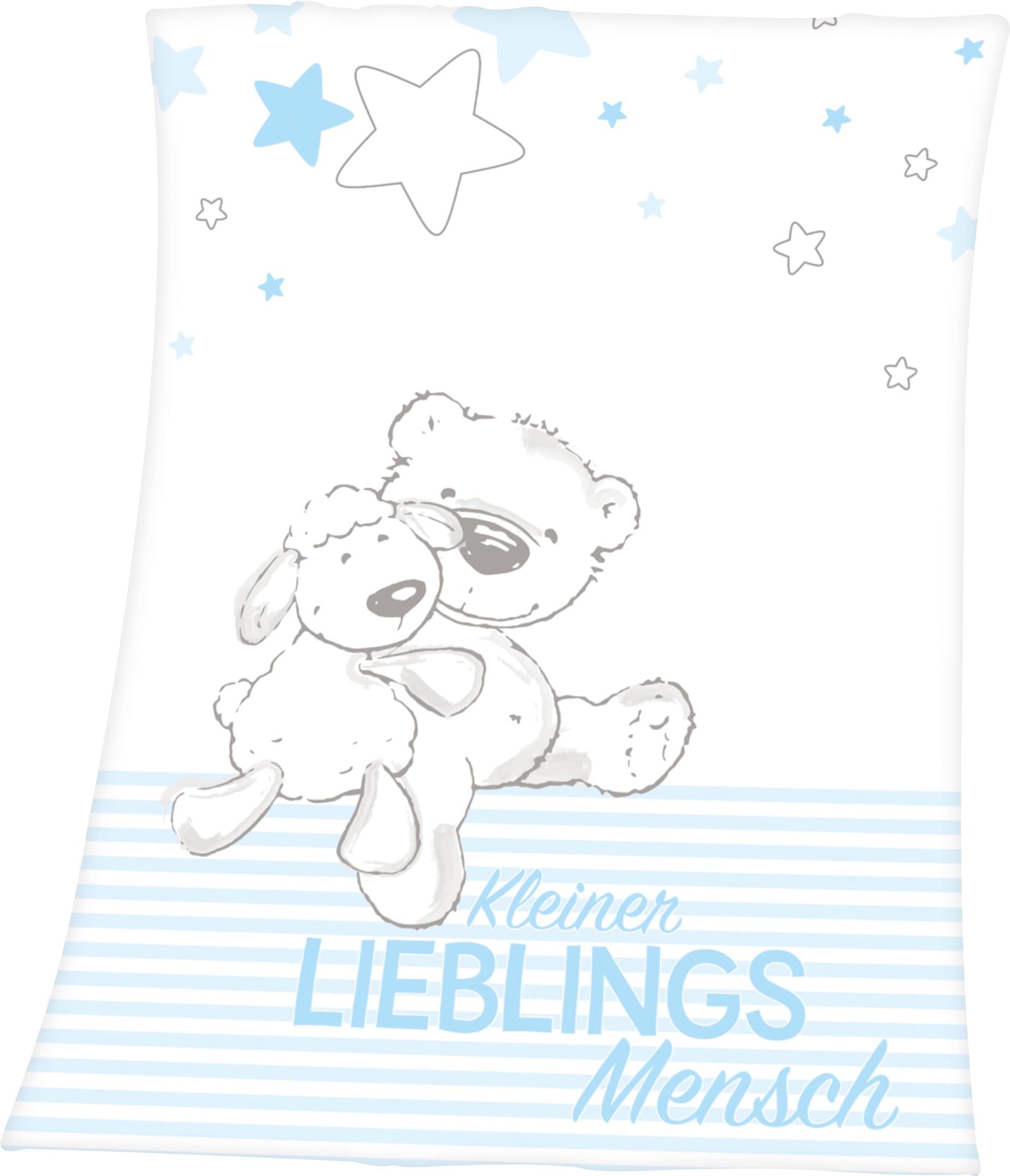 Baby Best Babydecke Motiv und kaufen mit Lieblingsmensch«, | Kuscheldecke Jelmoli-Versand Schriftzug, »Kleiner online tollem