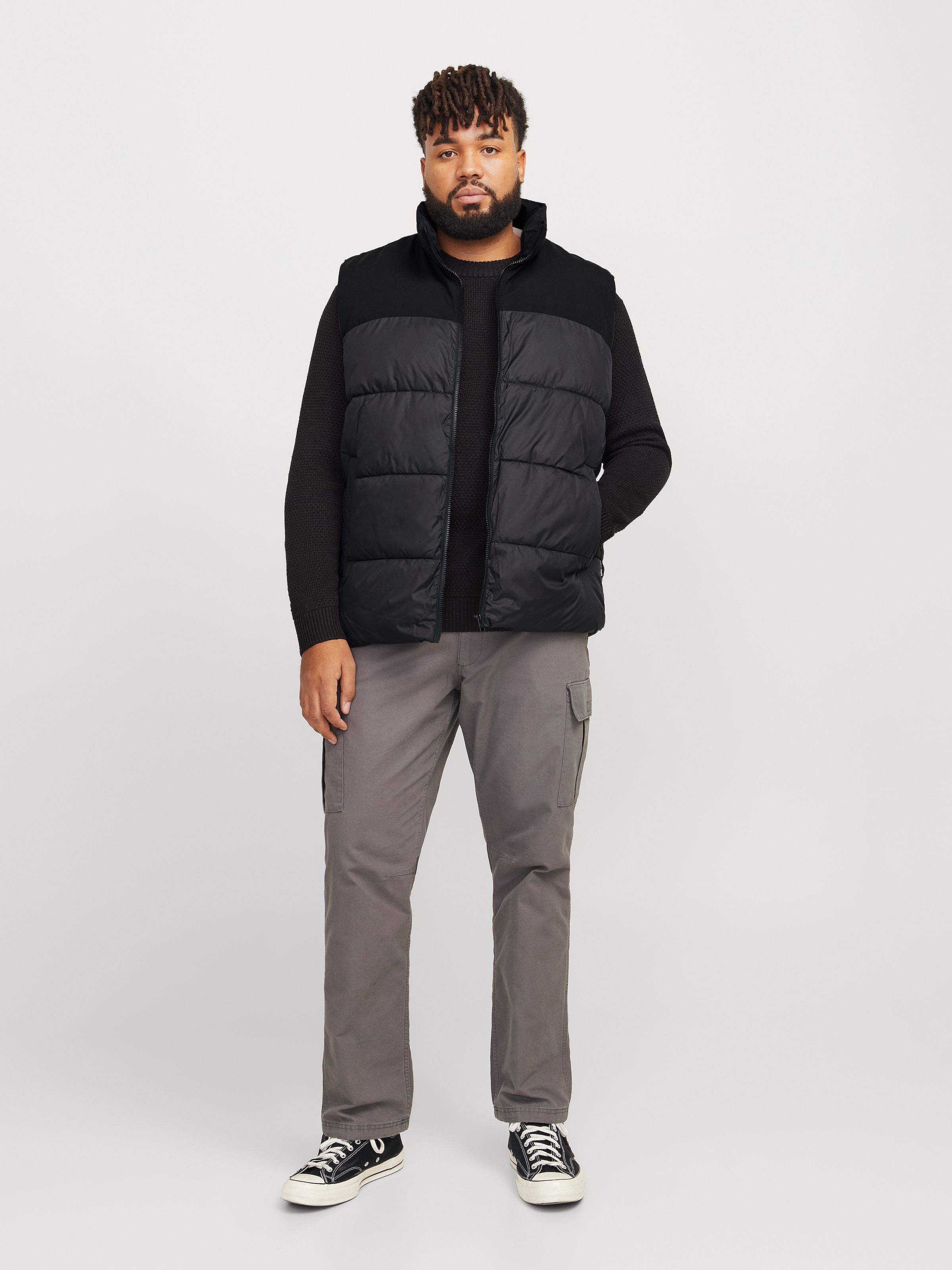 Jack & Jones PlusSize Steppweste »JJMOON BODYWARMER STAND COLLAR PLS«