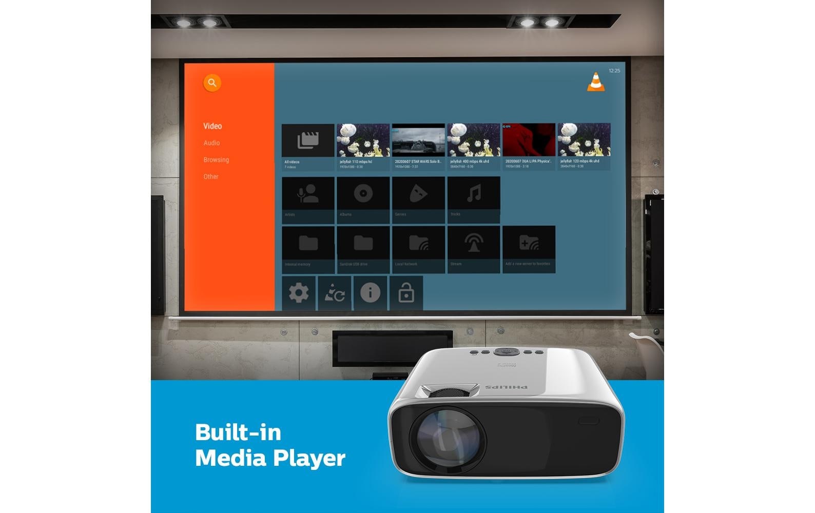 Philips Portabler Projektor »Projektor Philips NeoPix Prime 2«