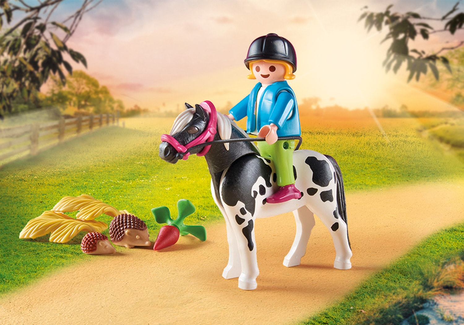 Playmobil® Konstruktions-Spielset »Ponykutsche (70998), Country«, (35 St.), Made in Europe