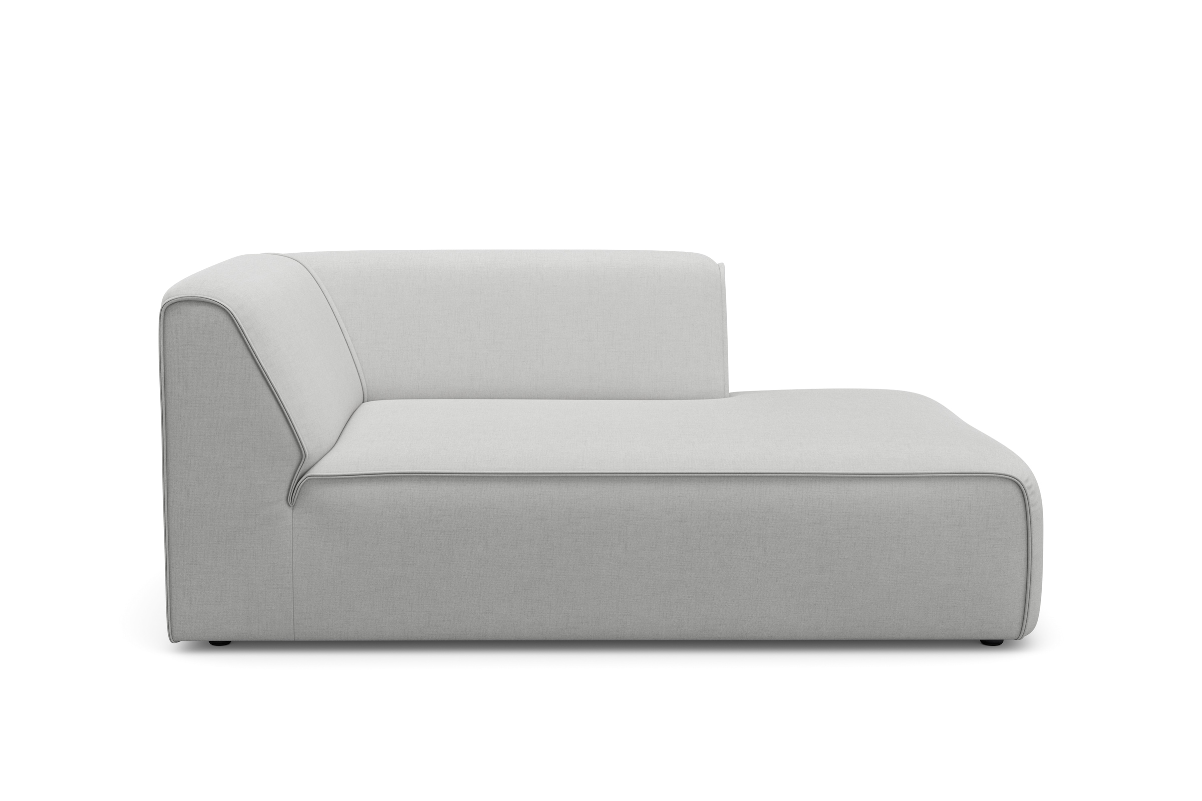 RAUM.ID Ottomane »Merid Chaiselongue, Masse B/T/H: 100/162/70 cm«, als Modul oder separat verwendbar, für individuelle Zusammenstellung