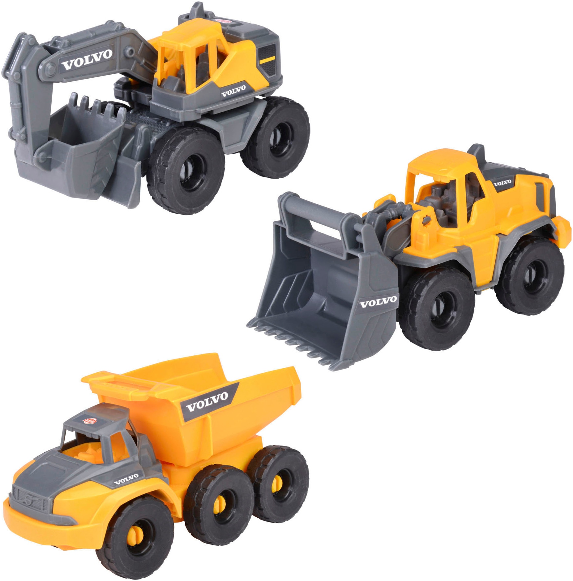 Dickie Toys Spielzeug-Baumaschine "Volvo Construction Set"