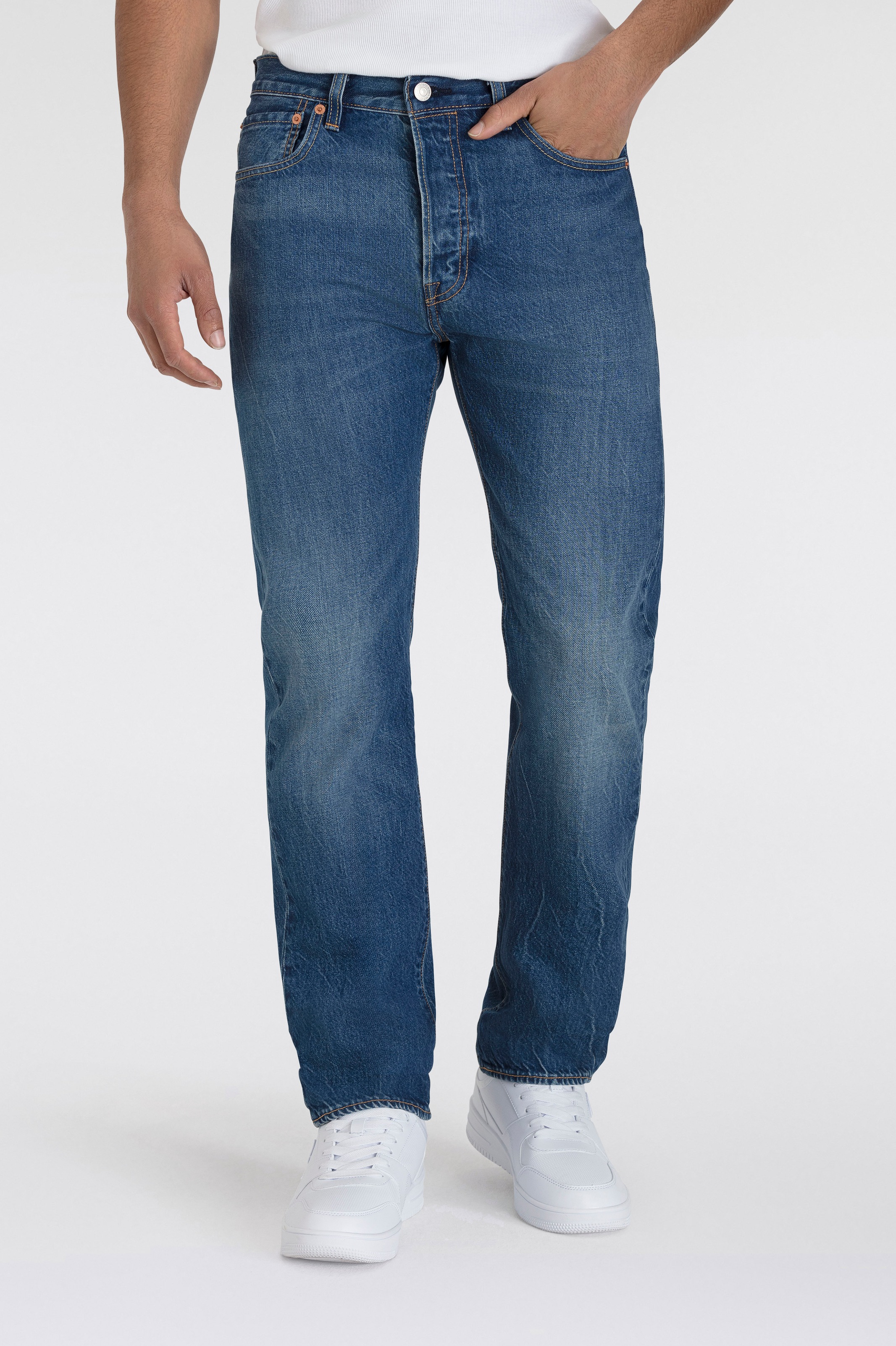 Levi's® Straight-Jeans »501 LEVI'S ORIGINAL« mit Markenlabel
