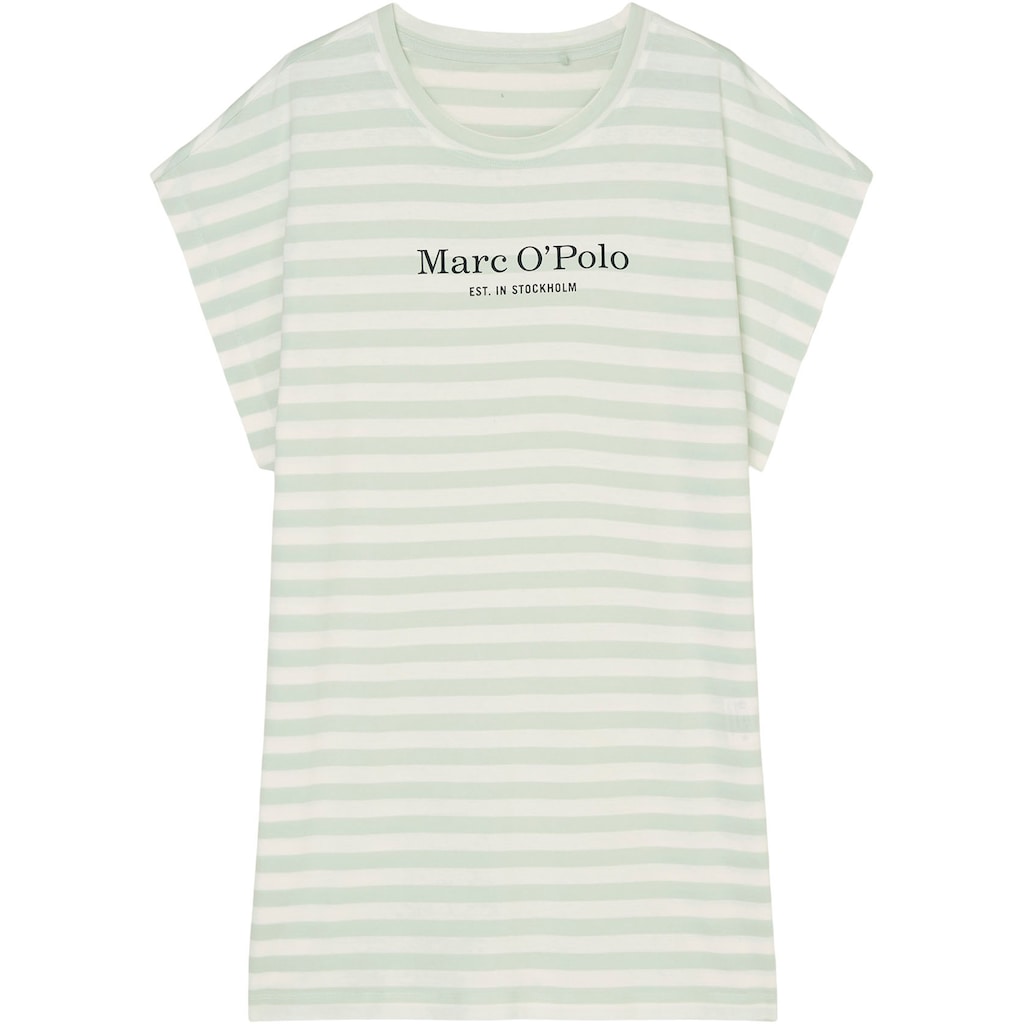Marc O'Polo Nachthemd, Sleepshirt mit zarten Streifen