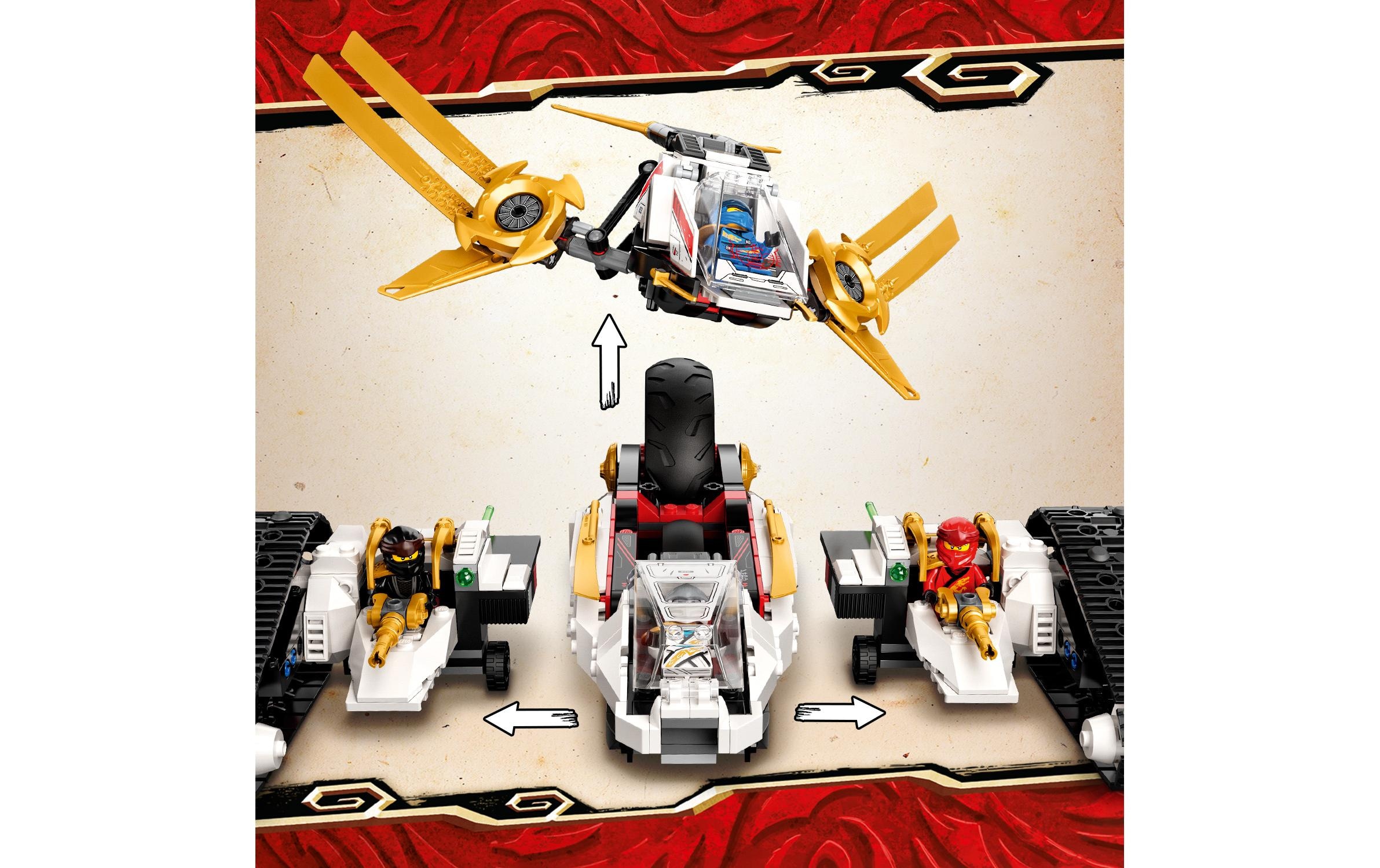 LEGO® Konstruktionsspielsteine »Ultraschall-Raider 71«