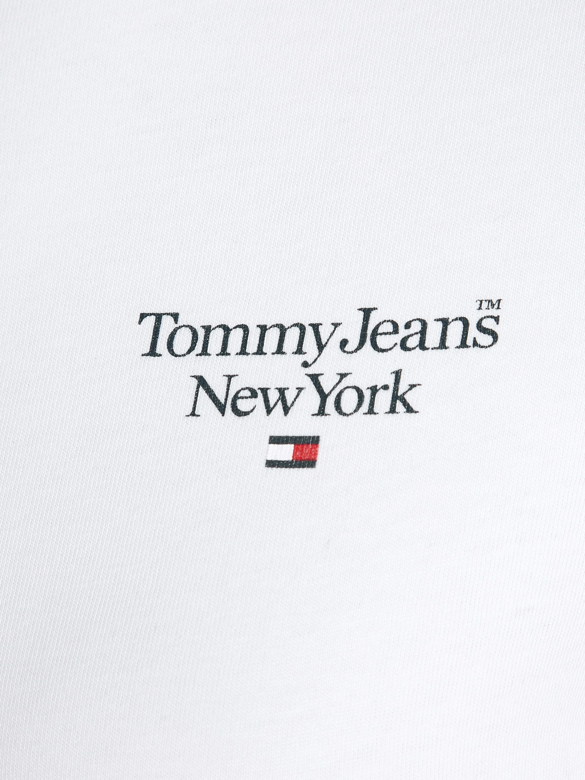 Tommy Jeans Curve T-Shirt »TJW SLIM ESSENTIAL LOGO 2 LS EXT«, in Grossen Grössen mit Logoschriftzug