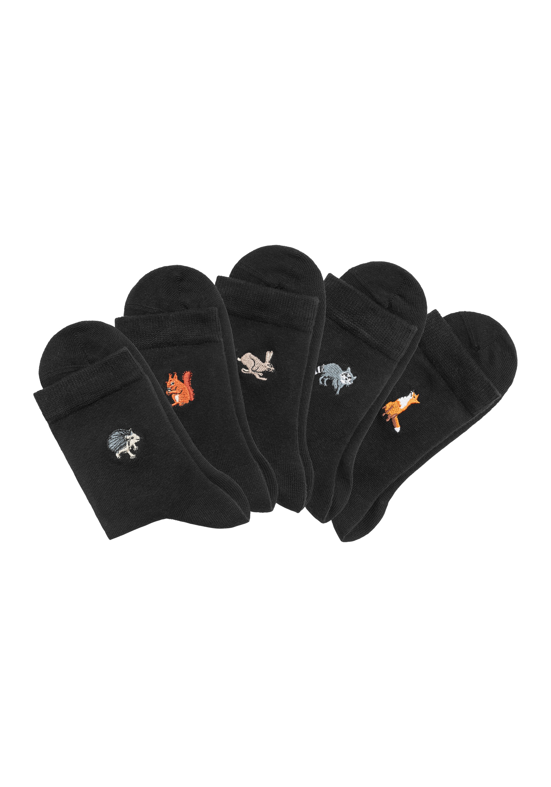 H.I.S Socken Packung, 5 Paar tlg. mit hochwertiger Stickerei
