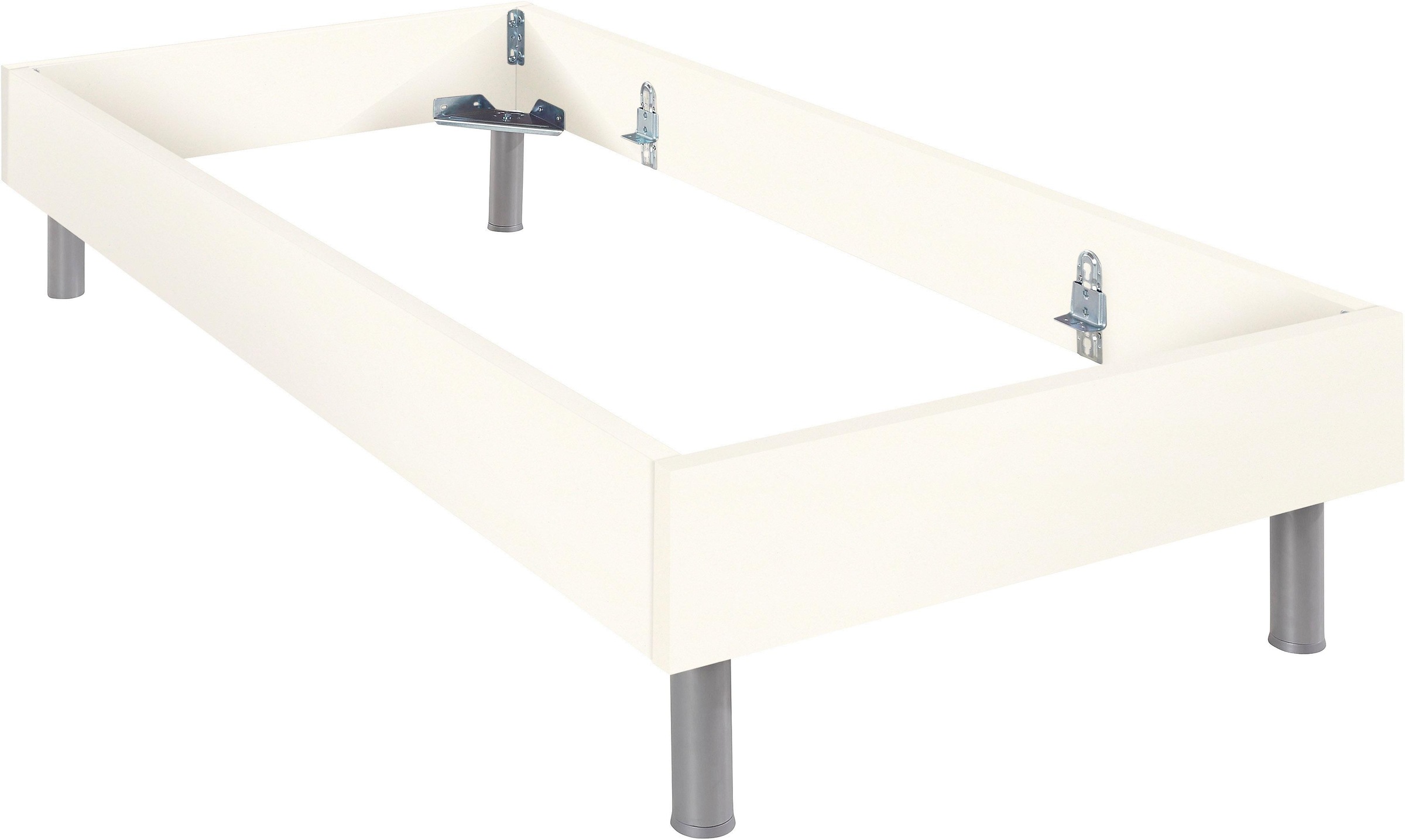 Wimex Bett "Easy, grosse Auswahl an Grössen und Farben, auch in Komforthöhe" Made in Germany, ohne Kopfteil, ideal unter Dachschrägen oder Fenster