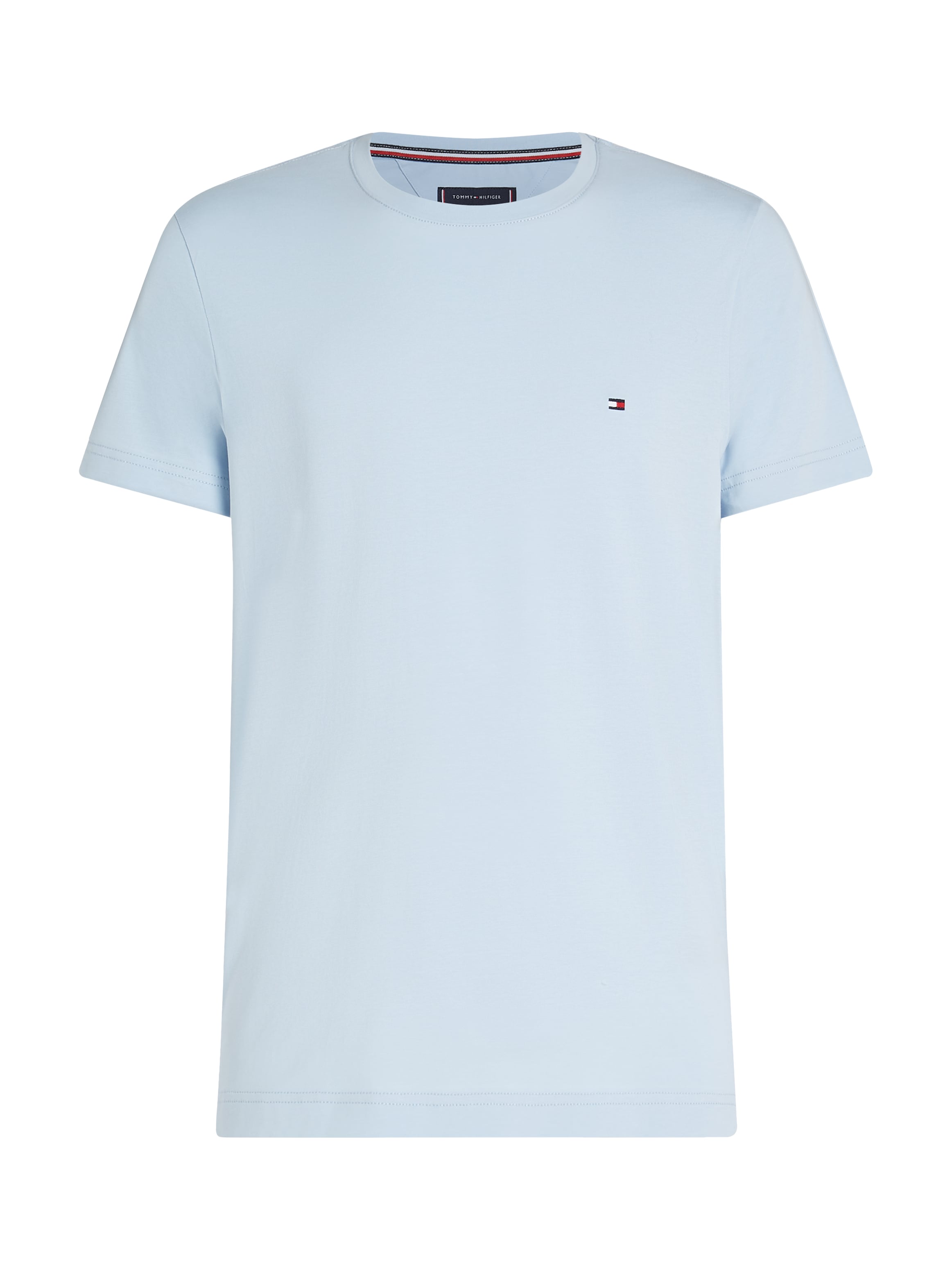 Tommy Hilfiger T-Shirt »STRETCH SLIM FIT TEE«, mit Rundhalsausschnitt