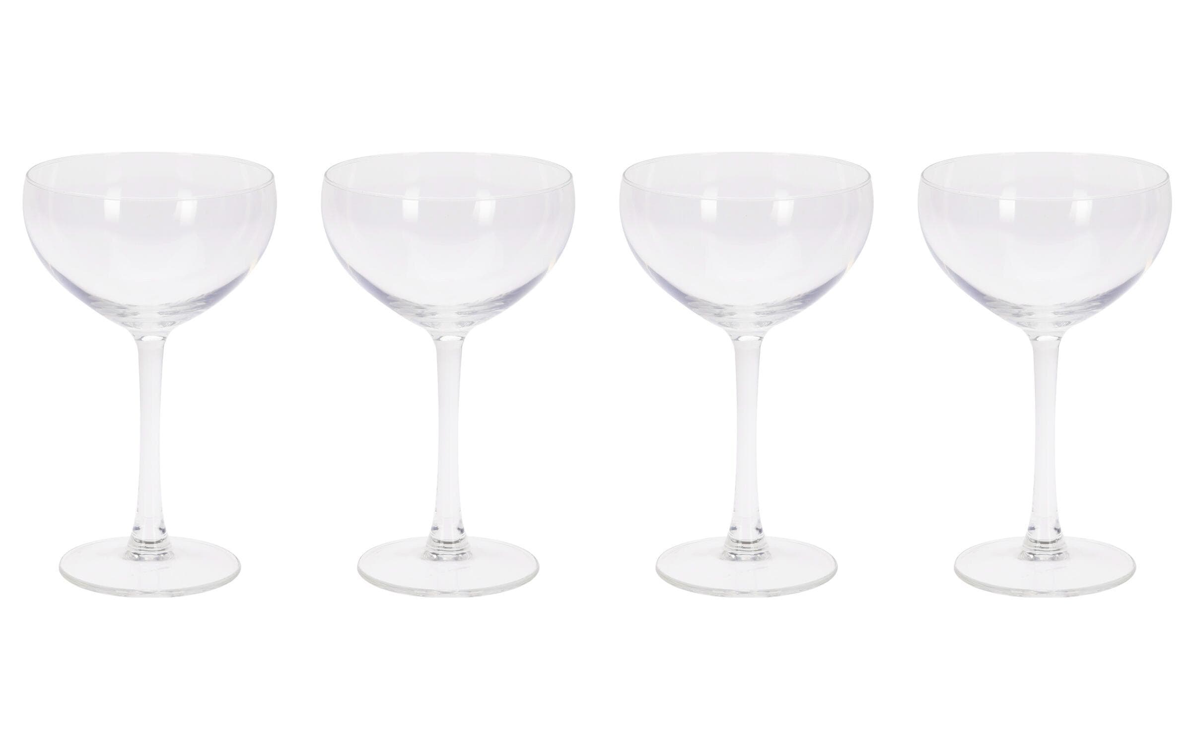 Cocktailglas »240 ml, 4 Stück, Transparent«, (4 tlg.)