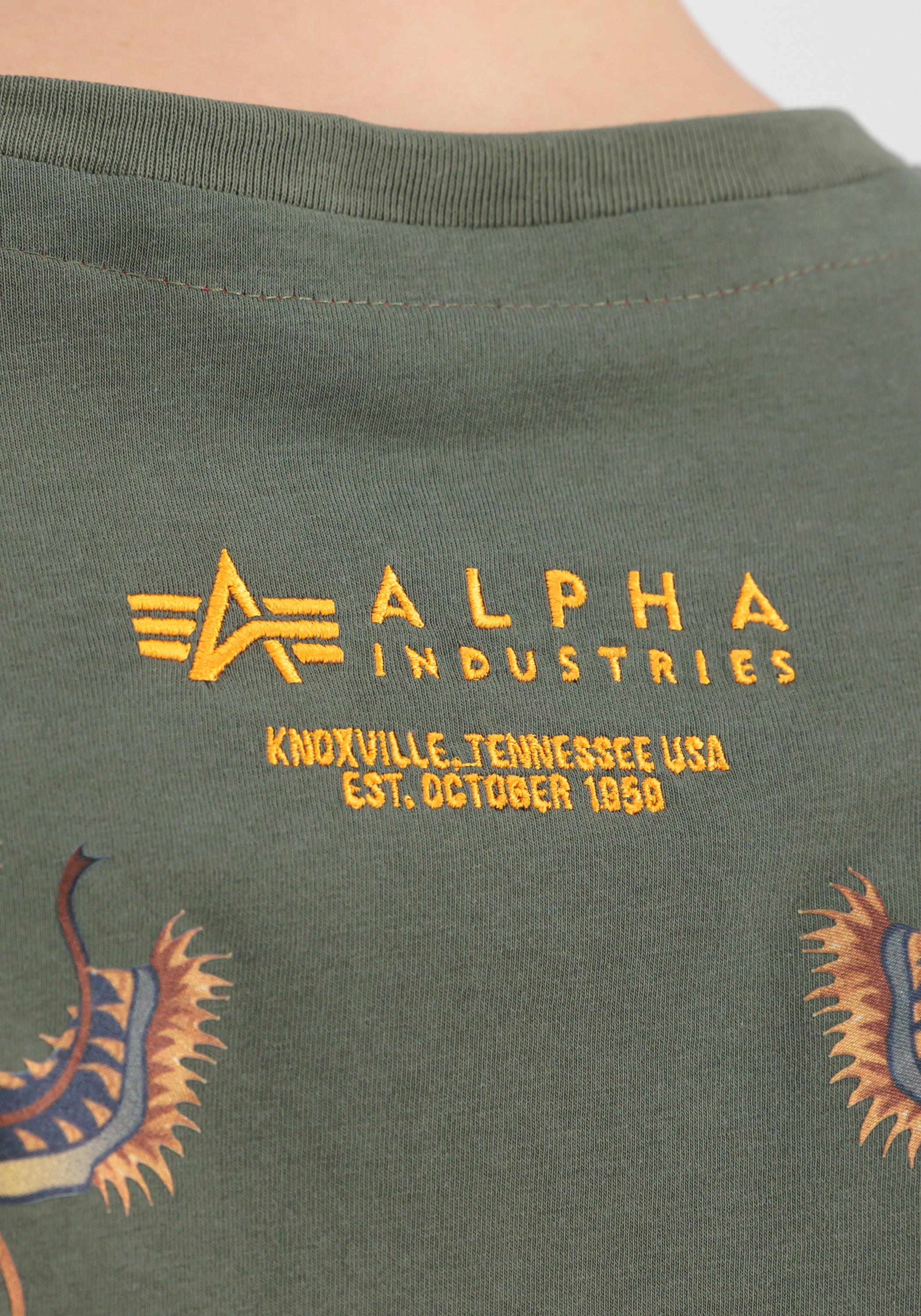 Alpha Industries T-Shirt »Alpha Industries Men - T-Shirts Dragon EMB T-Shirt«