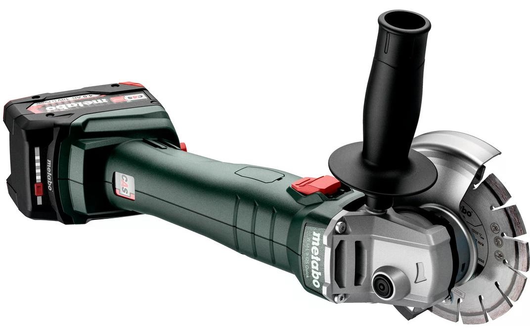 metabo Akku-Winkelschleifer »W 18 L 9-125, Solo, Ø 125 mm«