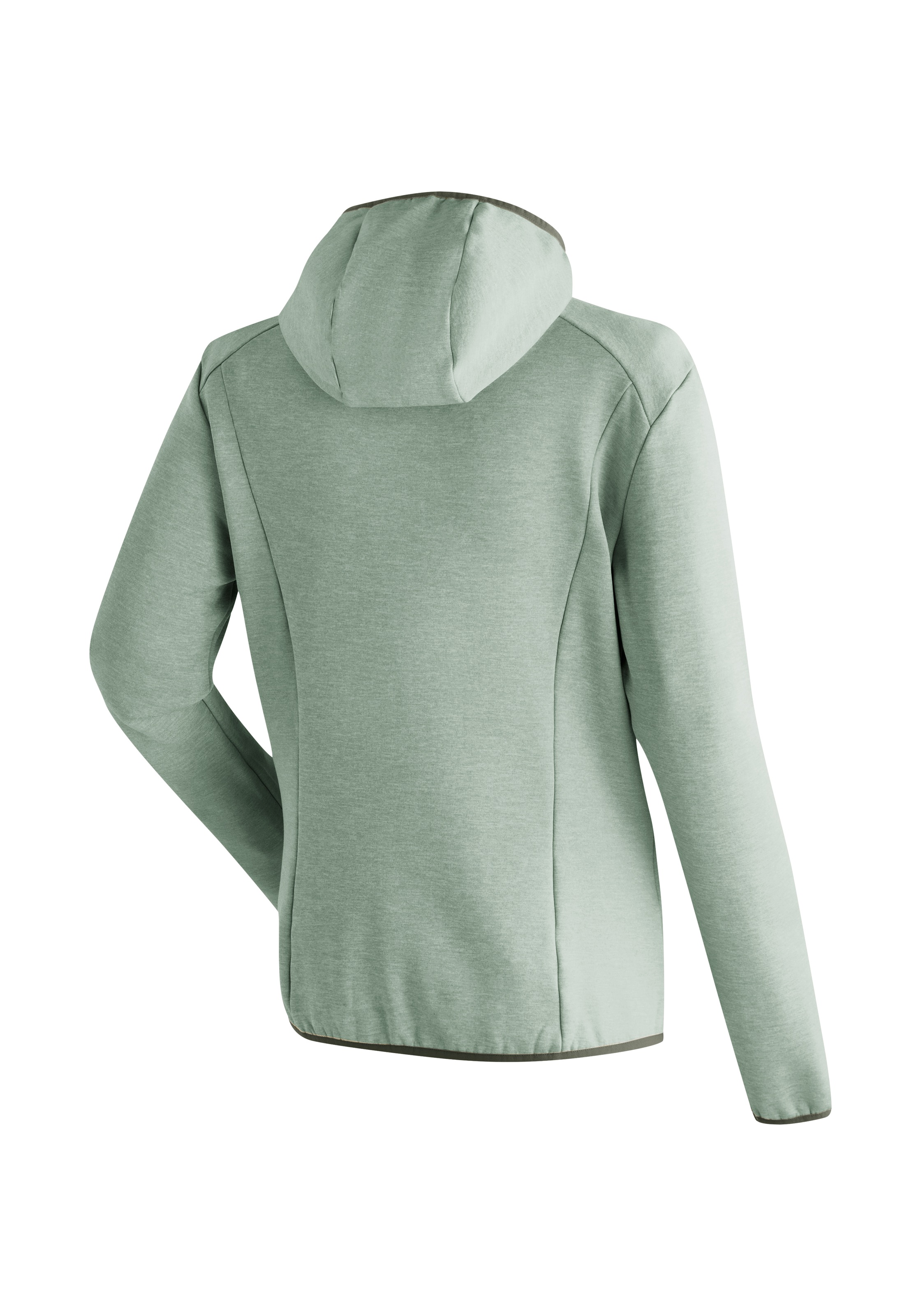 Maier Sports Fleecejacke »Fave W«, Damen Fleece mit verstellbarer Kapuze, atmungsaktiver Zip-Hoodie