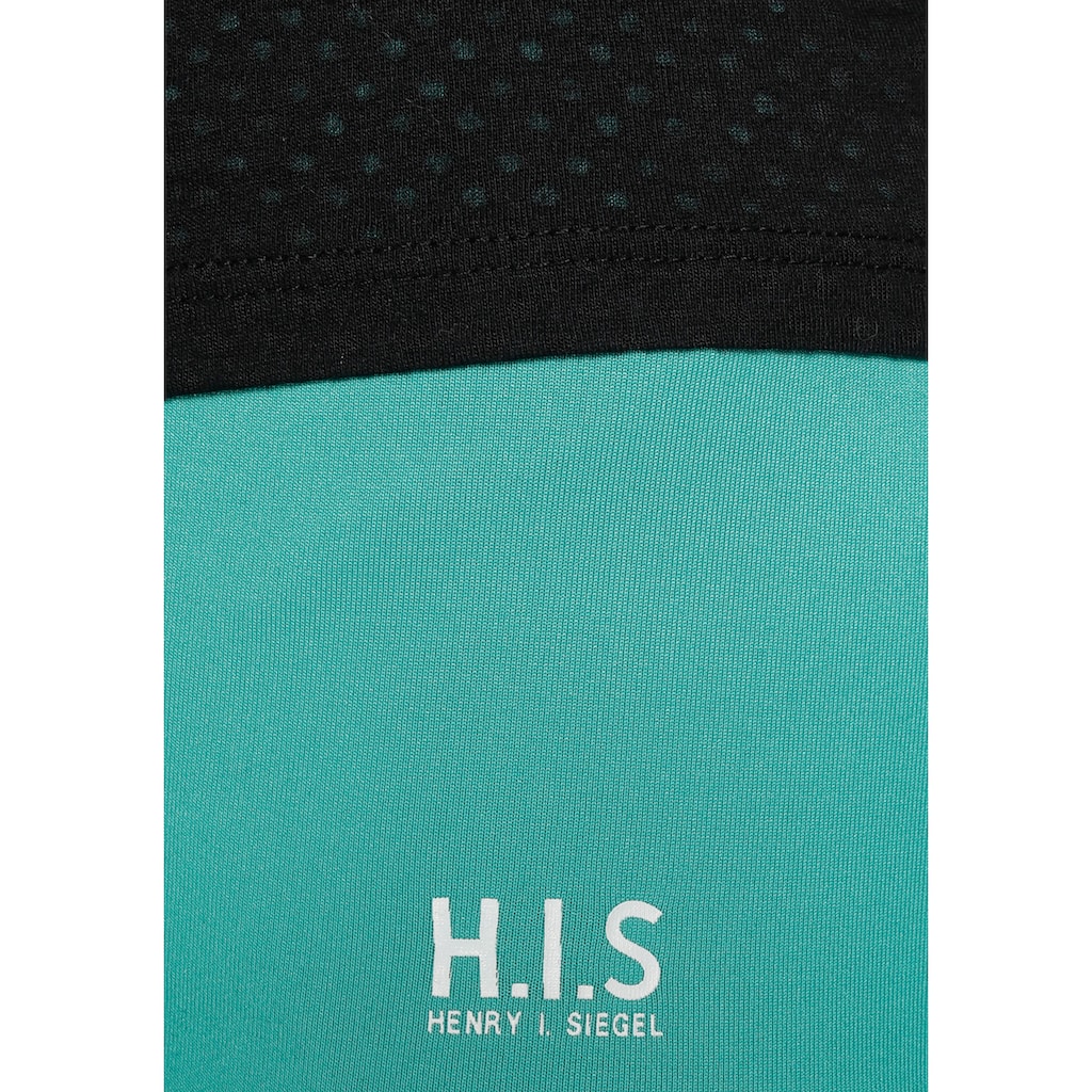 H.I.S Trainingsshirt »2-tlg. Shirt & Top«, (Spar-Set, 2 tlg.)