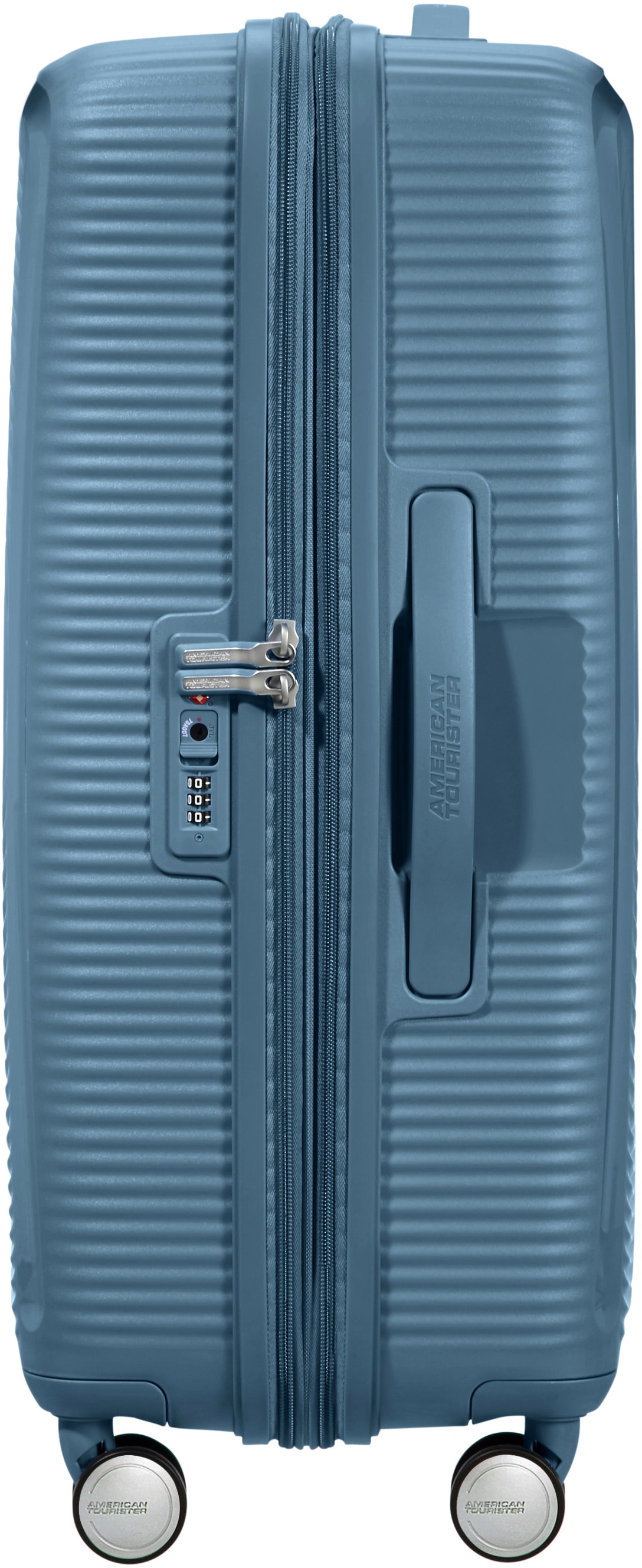 American Tourister® Hartschalen-Trolley »SOUNDBOX, in verschiedenen Farben und Grössen«, 4 Rollen, Reisekoffer Trolley Aufgabegepäck TSA-Zahlenschloss Volumenerweiterung