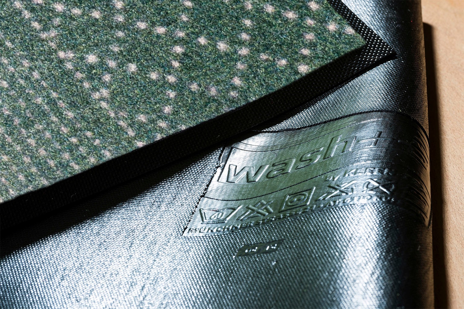 wash+dry by Kleen-Tex Fussmatte »Green Desert«, rechteckig, 7 mm Höhe