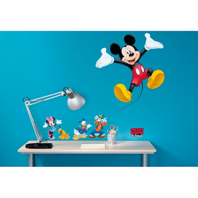 Komar Wandtattoo »Mickey and Friends«, (5 St.), 50x70 cm (Breite x Höhe),  selbstklebendes Wandtattoo online kaufen | Jelmoli-Versand