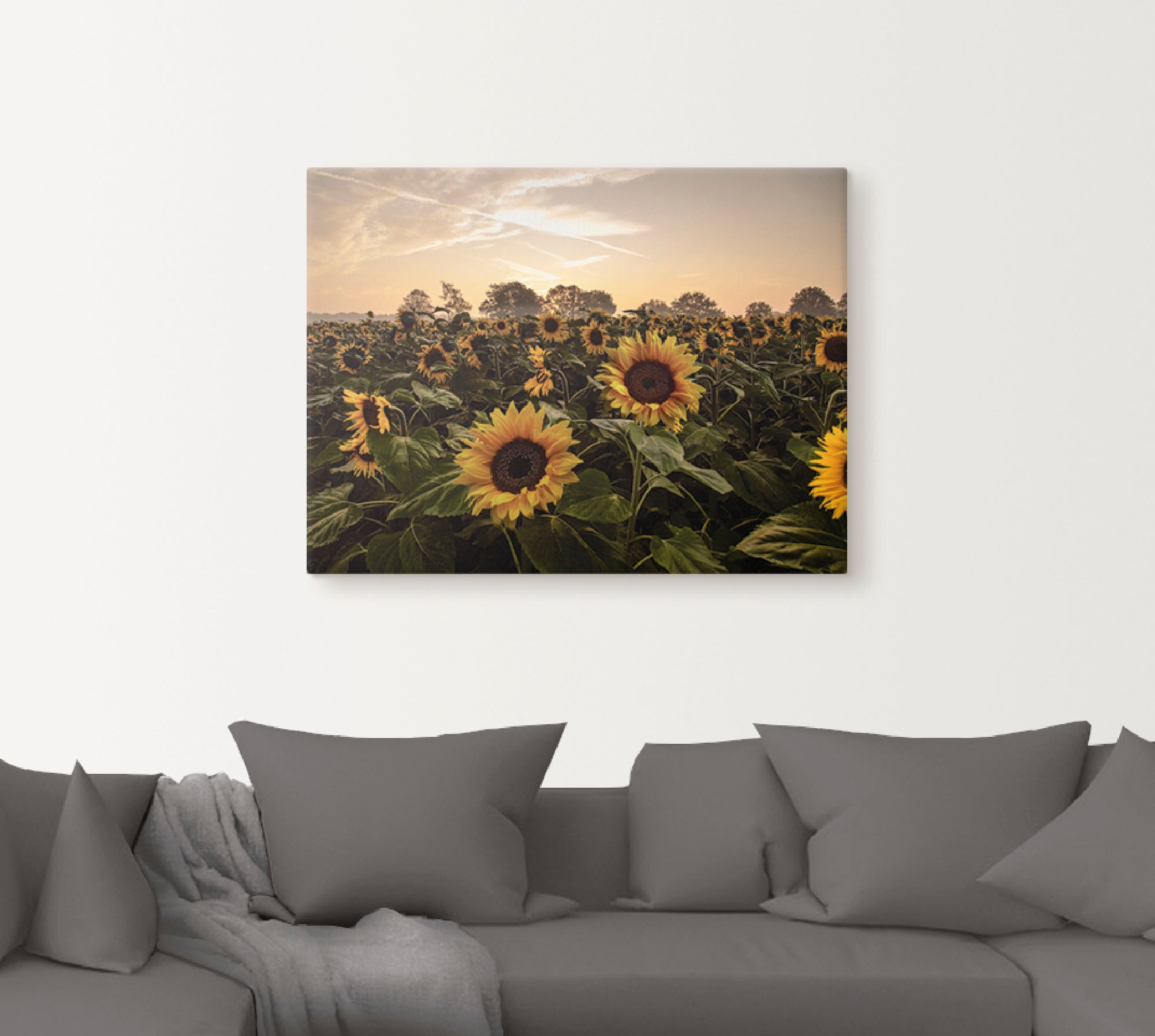 Artland Wandbild »Lasst Blumen sprechen...«, Blumen, (1 St.), als Leinwandbild, Wandaufkleber oder Poster in versch. Grössen