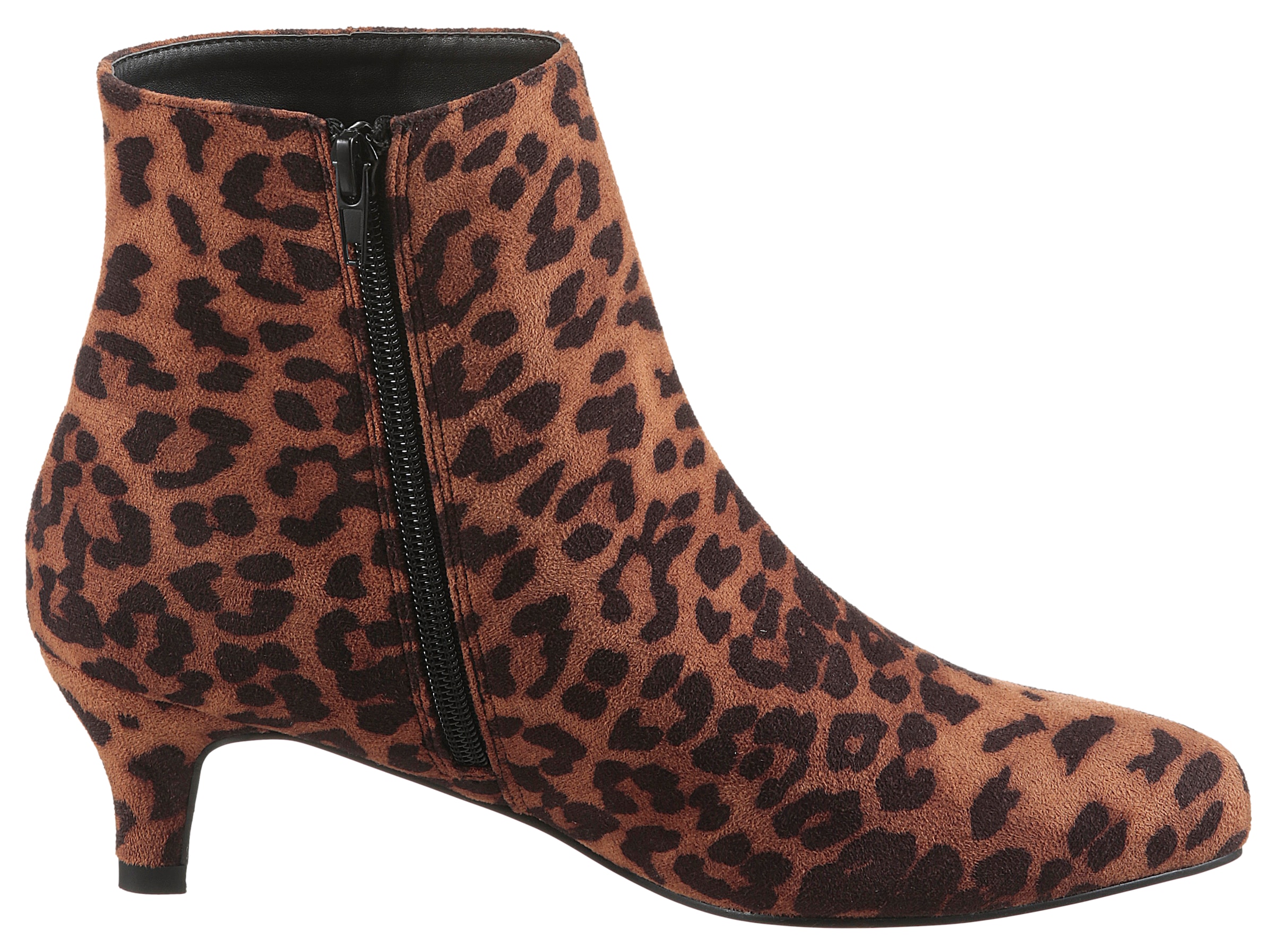 Aniston SHOES Stiefelette, Reissverschluss-Ankelboots, Trichterabsatz - NEUE KOLLEKTION