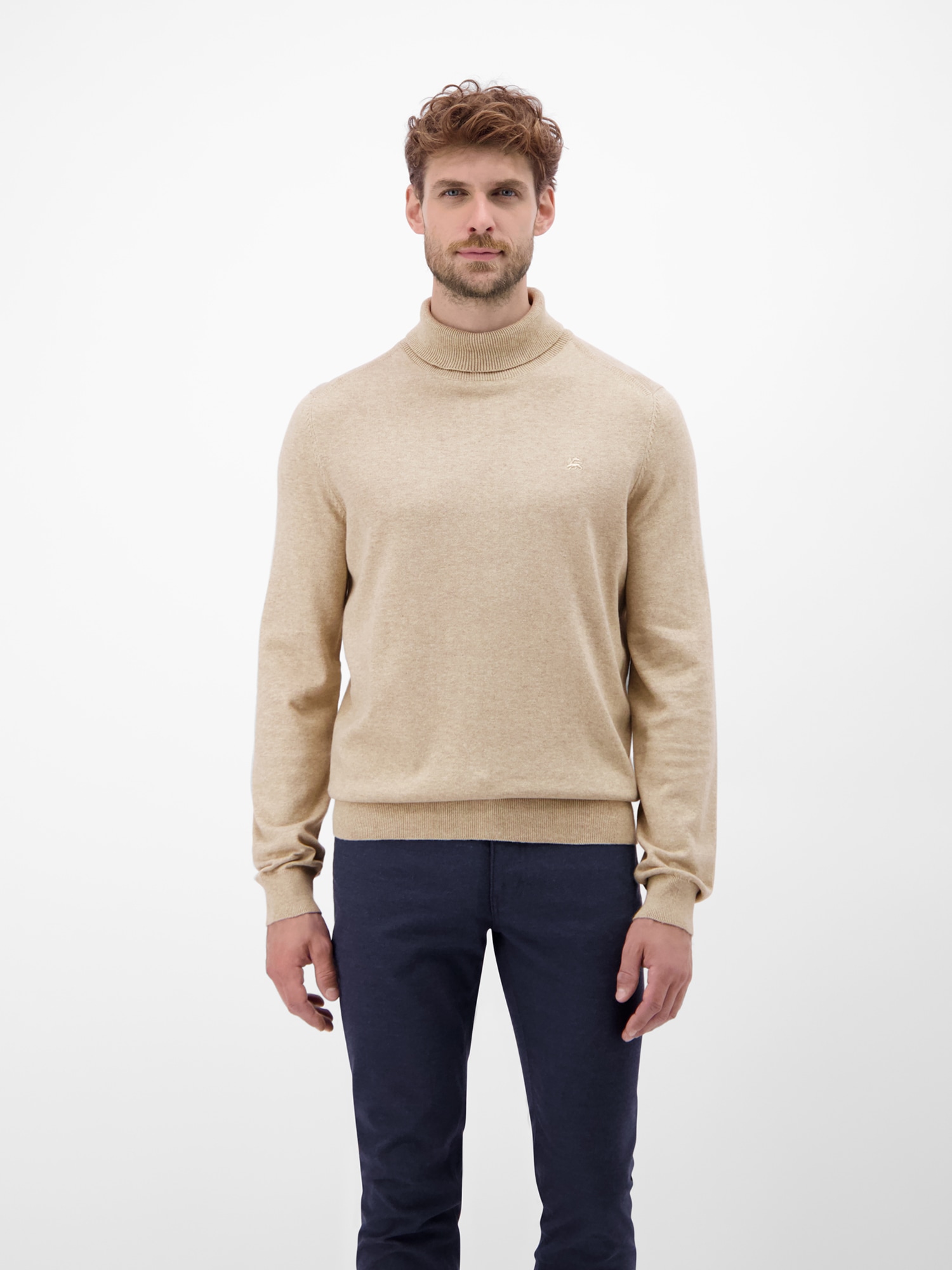 LERROS Rollkragenpullover "Herren Rollkragen-Strickpullover"