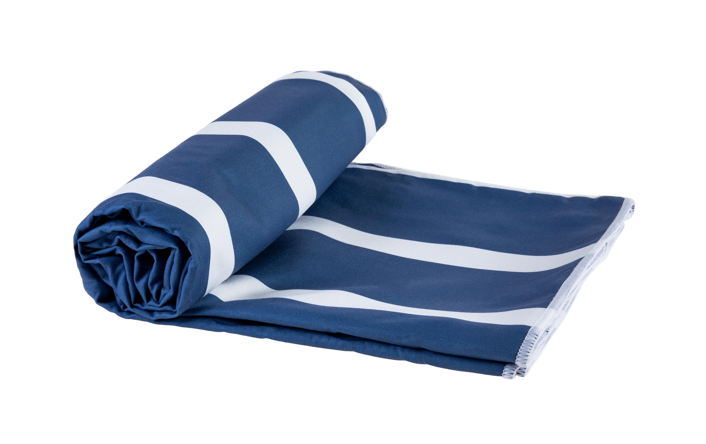 KOOR Strandtuch »Badetuch blue stripes XXL«, (1 St.)