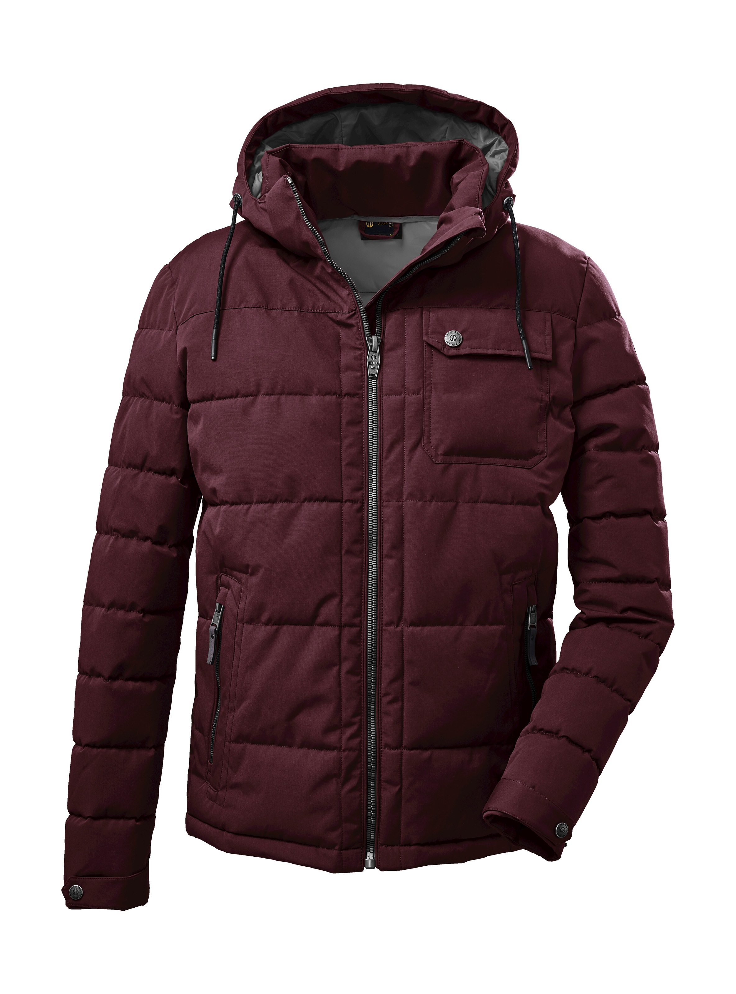 G.I.G.A. DX by killtec Steppjacke »GW 42 MN QLTD JCKT« Wasserabweisende, atmungsaktive Herrenjacke mit abnehmbarer Kapuze