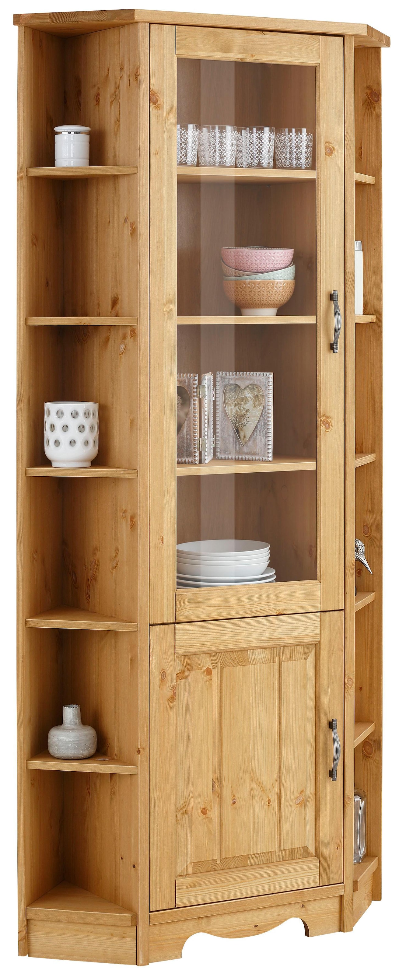 Home affaire Eckvitrine »Trinidad«, Höhe 188 cm online shoppen |  Jelmoli-Versand