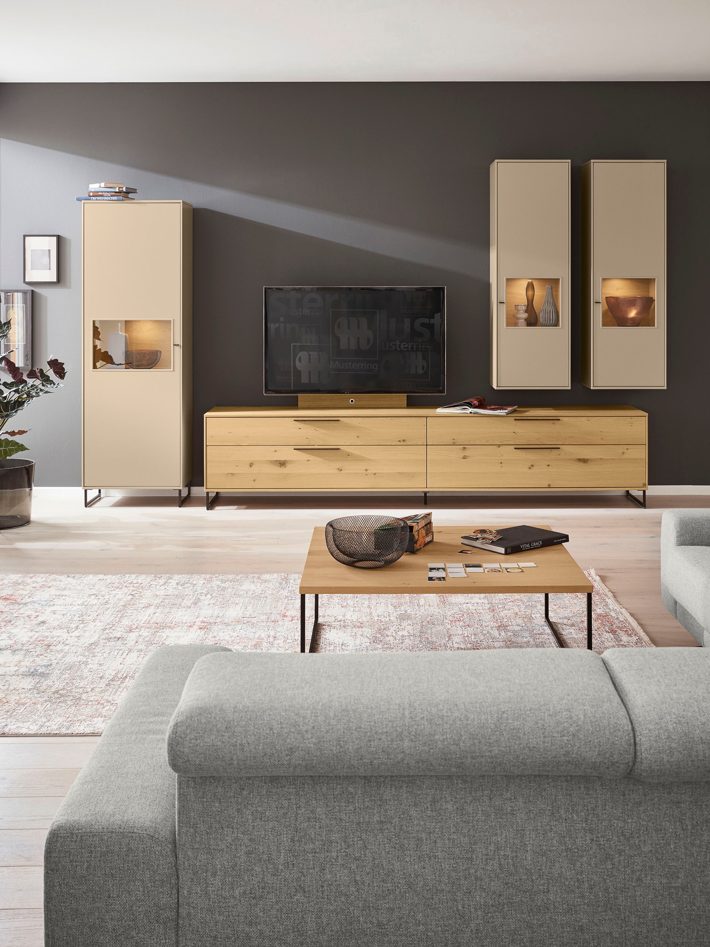 Musterring Teppich »SINFONIA«, rechteckig, 8 mm Höhe, exclusive MUSTERRING DELUXE COLLECTION hochwertig gekettelt Fransen