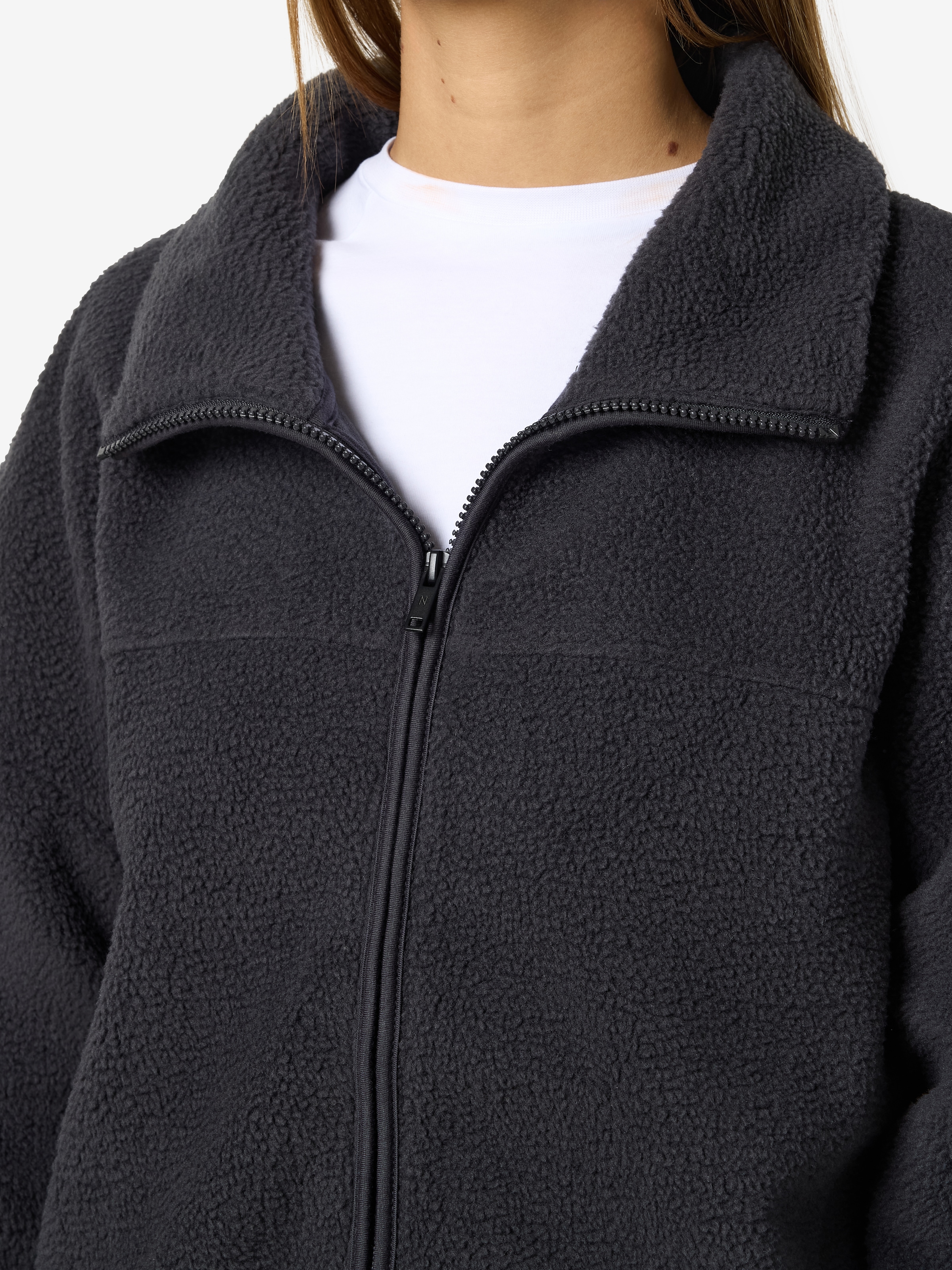 Noisy may Fleecejacke »NMCOZY L/S ZIP SWEATER JRS NOOS«