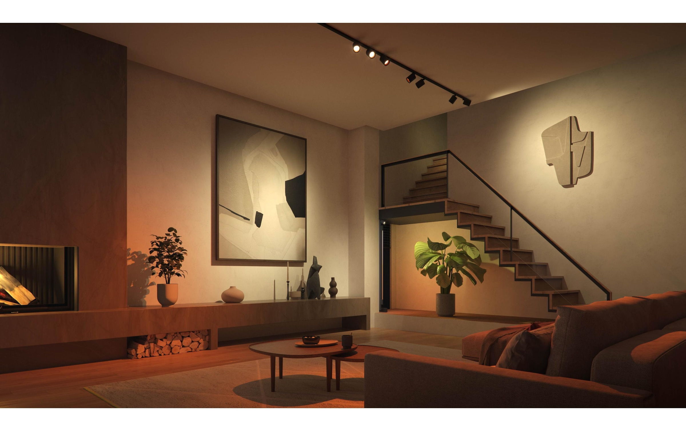 Philips Hue LED Wandleuchte »LED Schienenspot Perifo«, 1 flammig