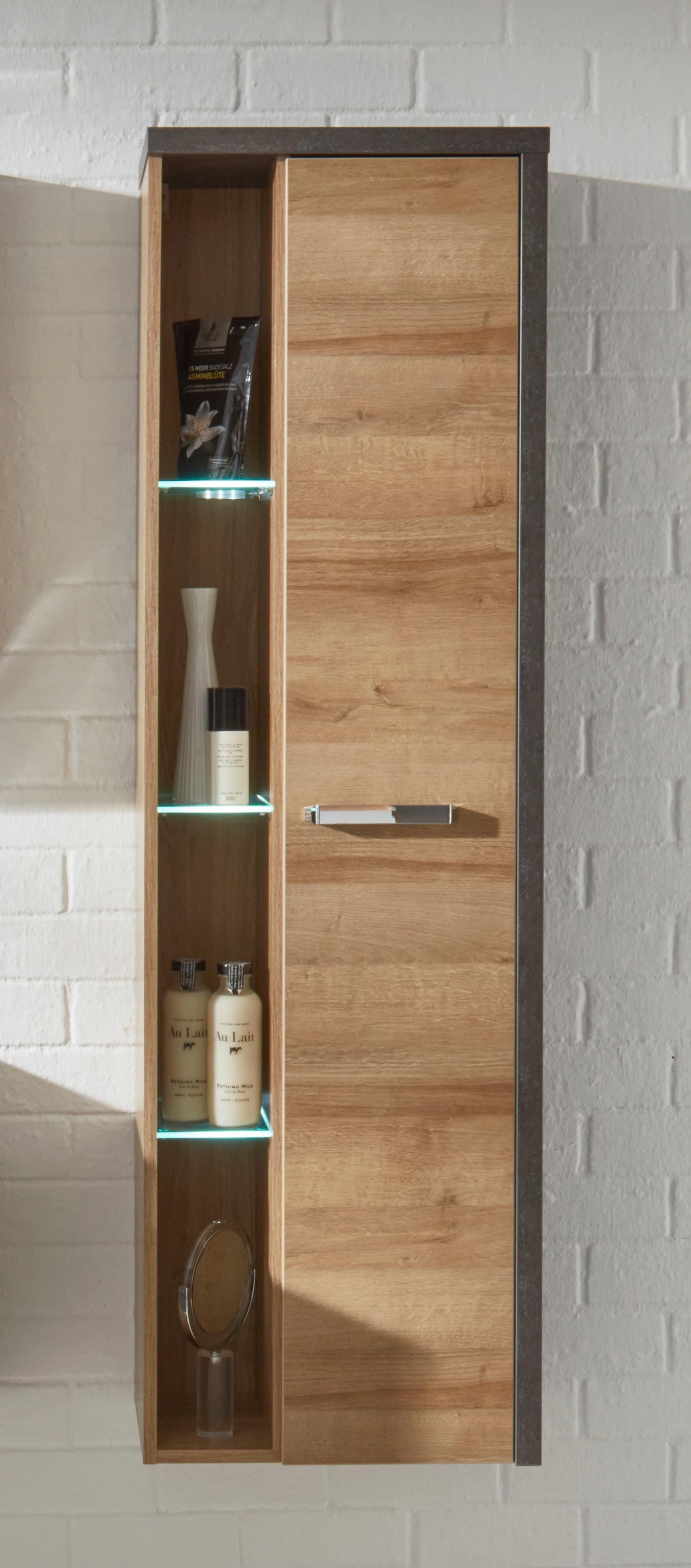 trendteam Hochschrank »Bay«, mit innen verspiegelter Tür kaufen