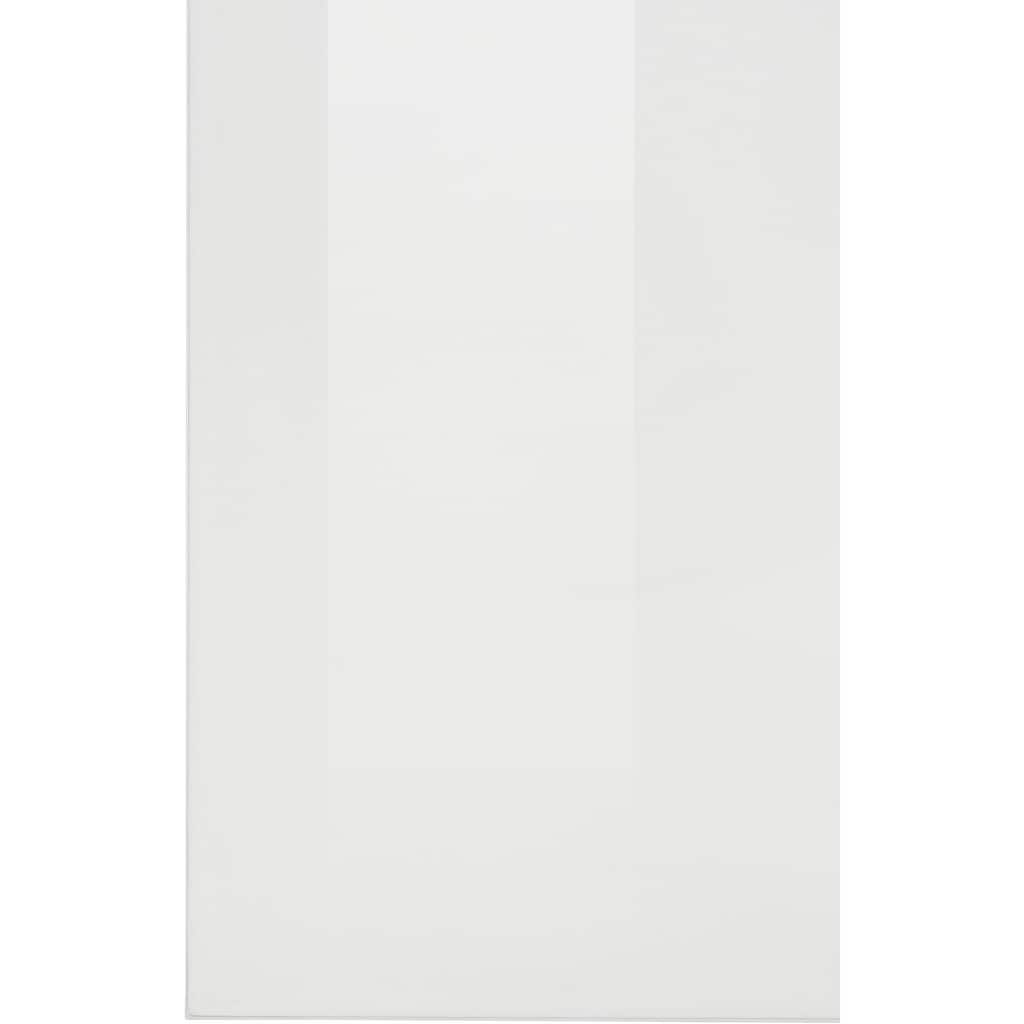 INOSIGN Sideboard »Real,Vitrine,Kommode,Schrank,Breite 180 cm komplett hochglanz lackiert«, mit 2 Glastüren und 3 Schubladen ohne Griff