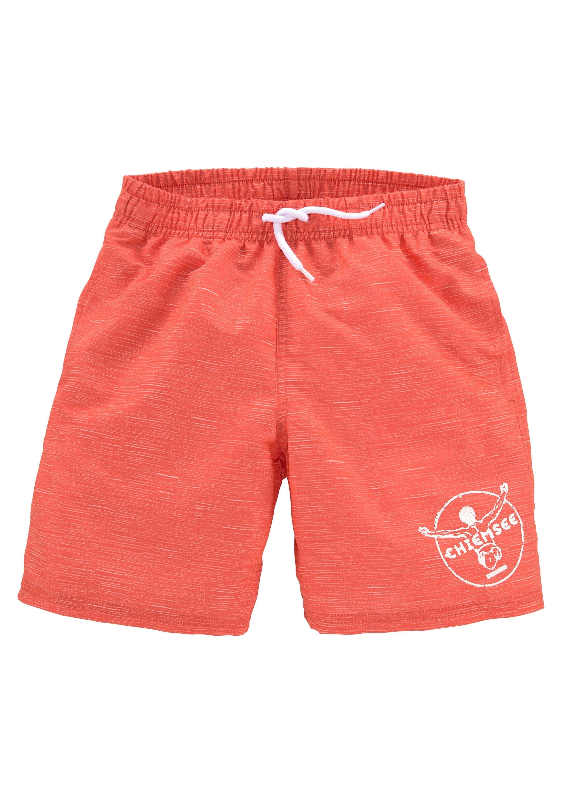 Chiemsee Badeshorts »Melange Kids« mit Logoprint