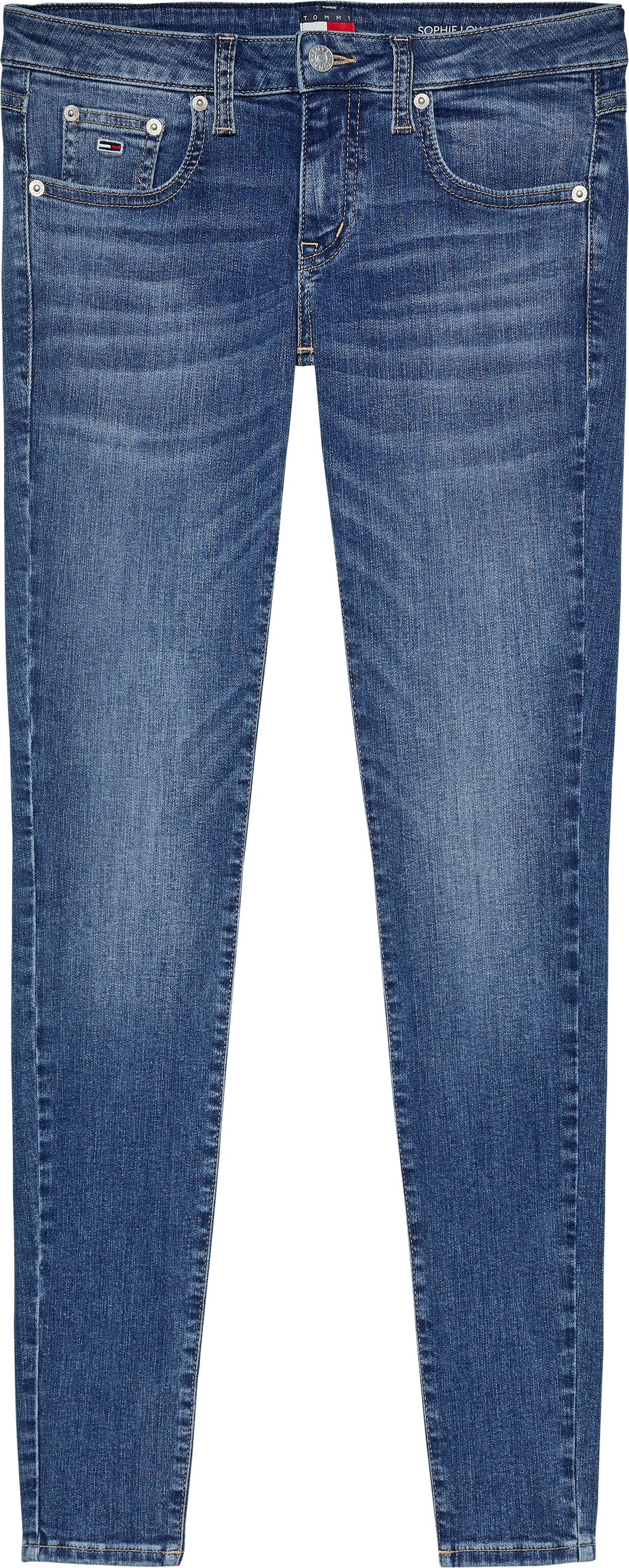 Tommy Jeans Skinny-fit-Jeans »SOPHIE LW SKN«, mit Logo-Badge, in Knöchellänge