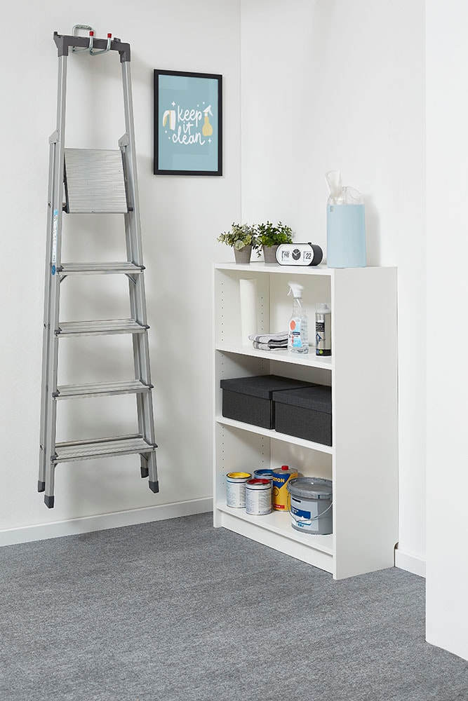 Andiamo Teppichfliese »Skandi, selbstklebend«, rechteckig, 4 mm Höhe, 40x40 cm, 25 Stück (4 qm), 50 Stück (8 qm) oder 100 Stück (16 qm)