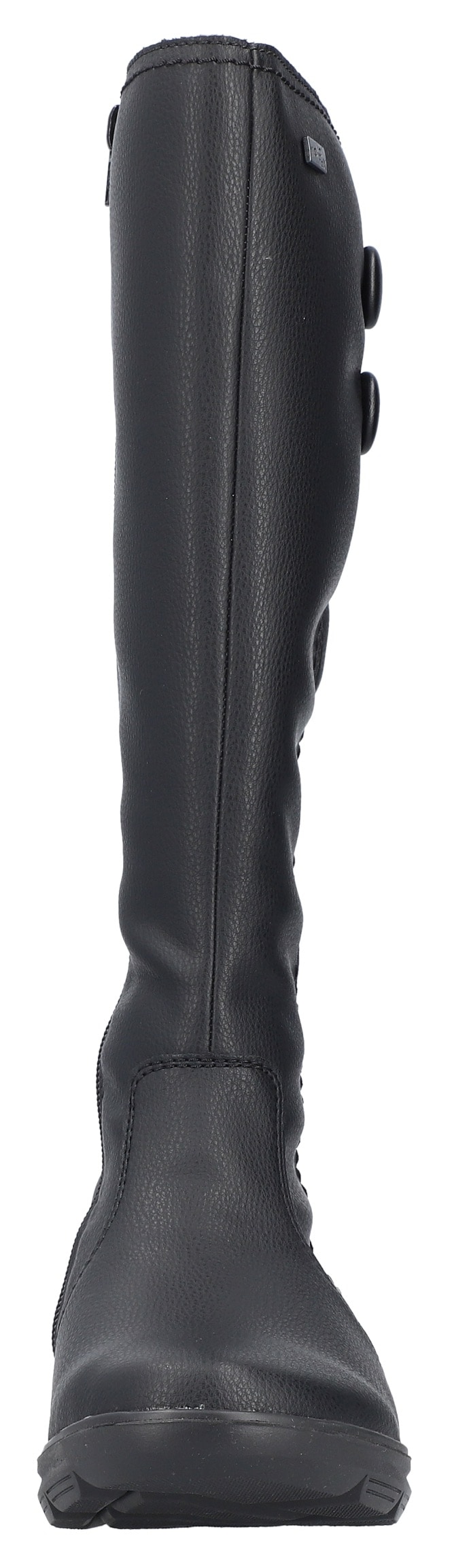 Rieker Winterstiefel, Langschaftstiefel, Keilabsatz, mit Warmfutter und Reissverschluss