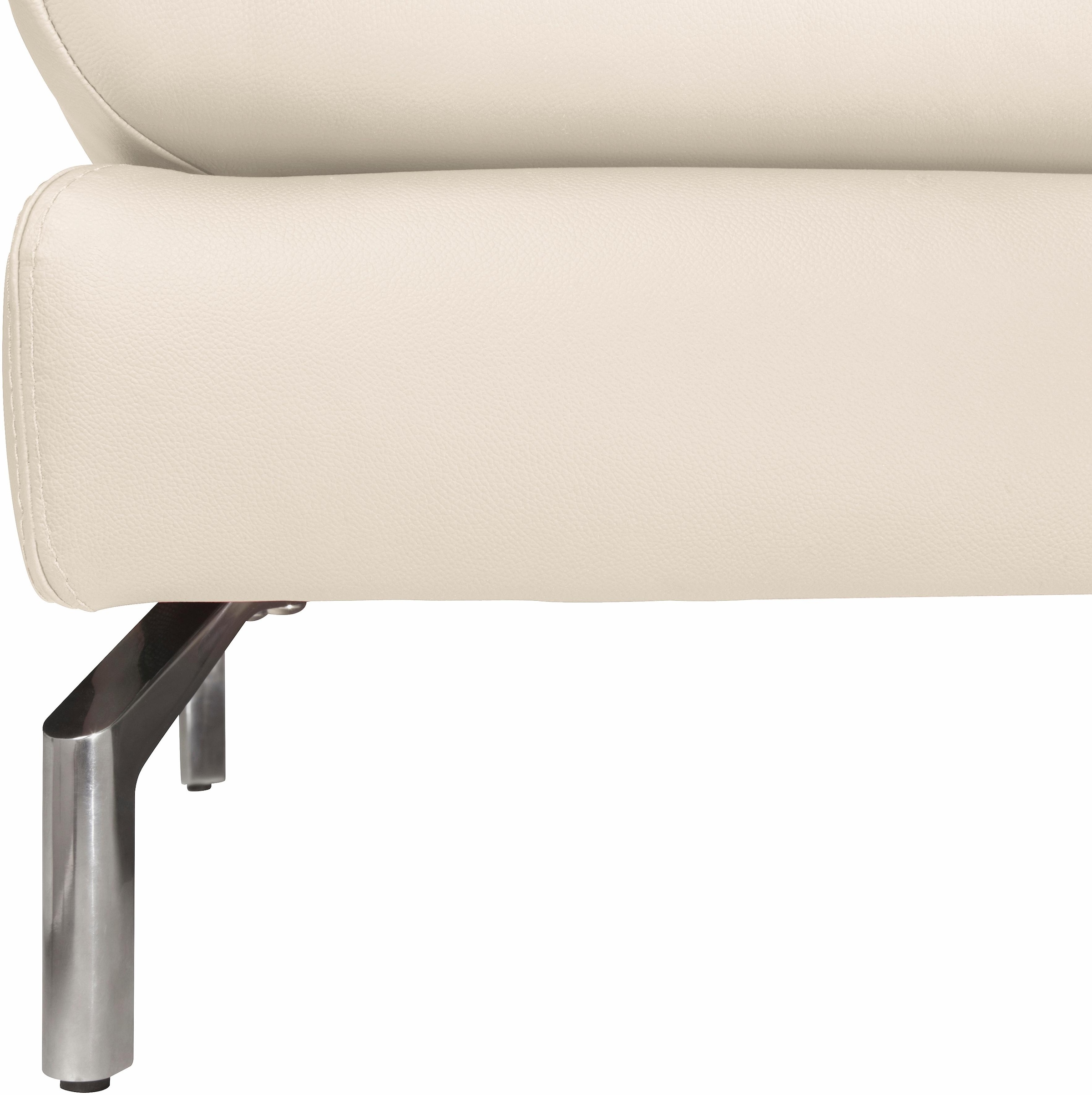 CALIA ITALIA Hocker »Dave mit edlem Metallfuss«