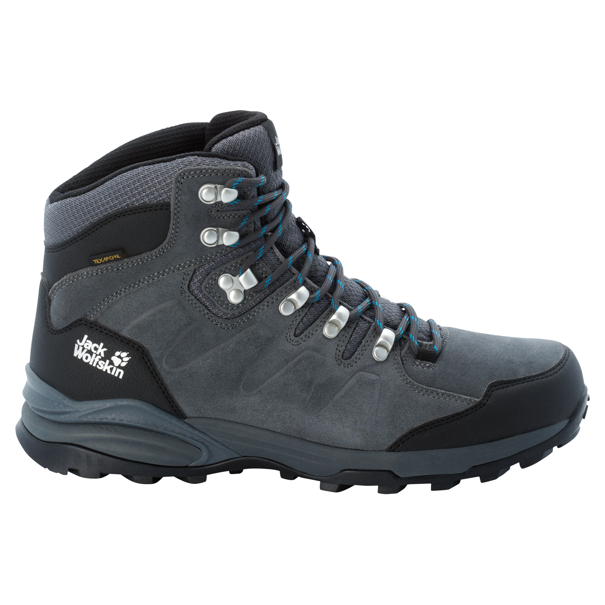 Jack Wolfskin Wanderschuh »REFUGIO TEXAPORE MID M«, Wasserdicht, Trekkingschuh