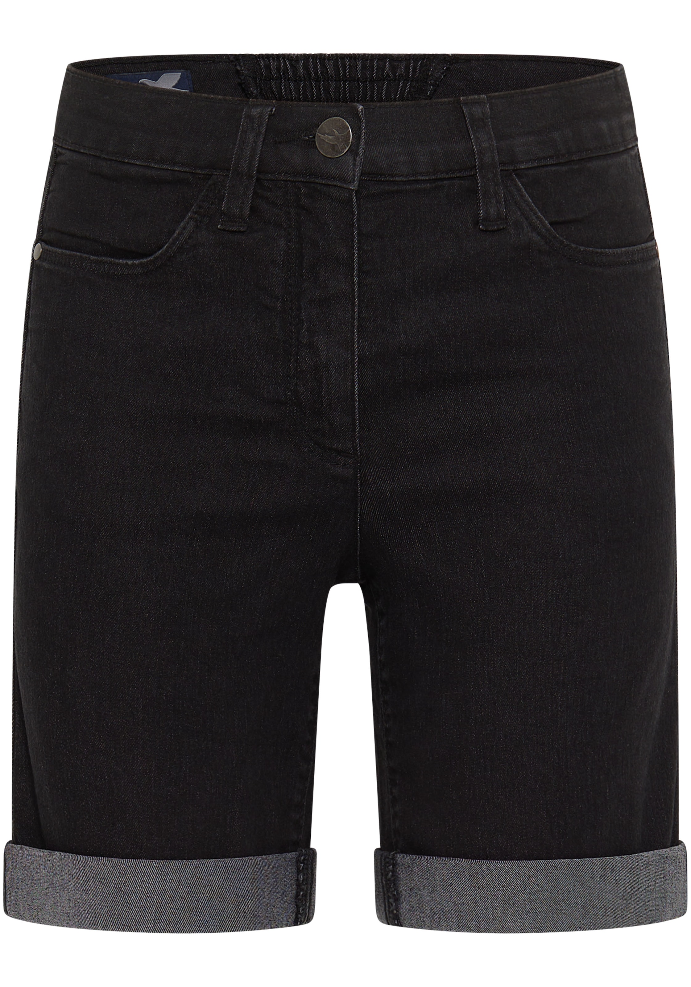 Arizona Jeansbermudas, weite Passform, kurze Beinform, hohe Leibhöhe