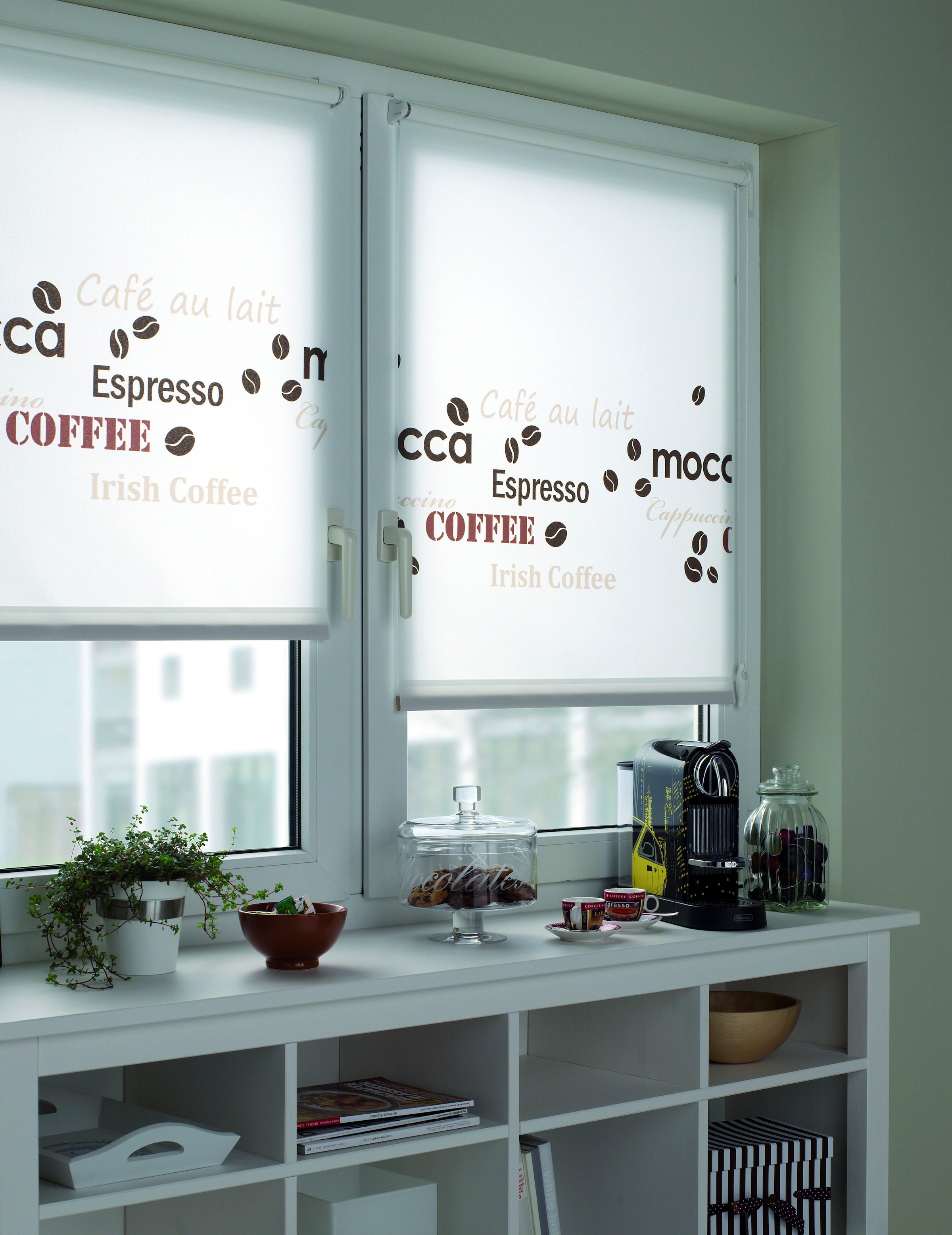 GARDINIA Seitenzugrollo »EASYFIX Rollo Dekor Coffee«, Lichtschutz, ohne  Bohren, mit Coffee Motiv online bestellen | Jelmoli-Versand