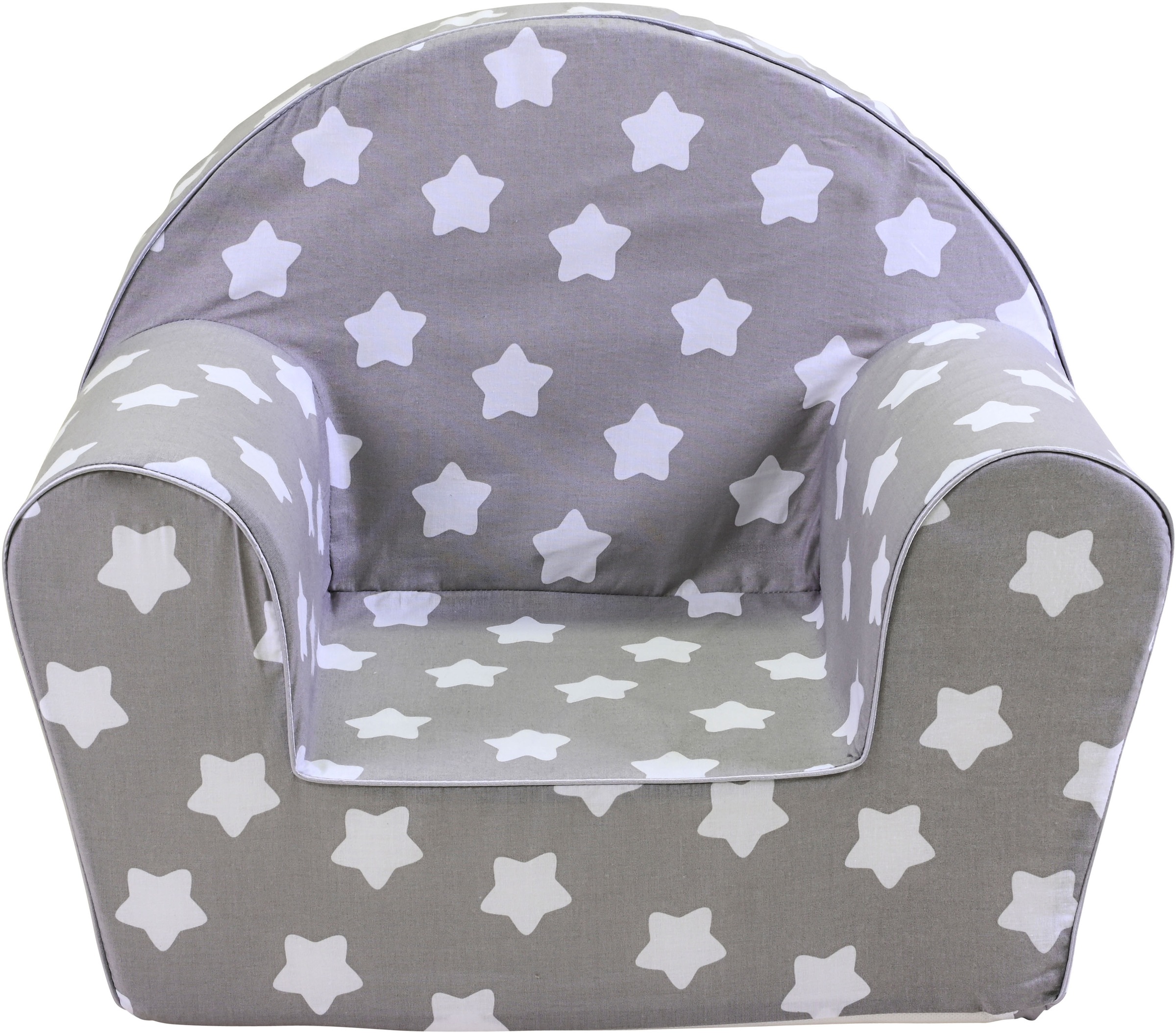 Knorrtoys® Sessel »Grey White Stars«, für Kinder; Made in Europe