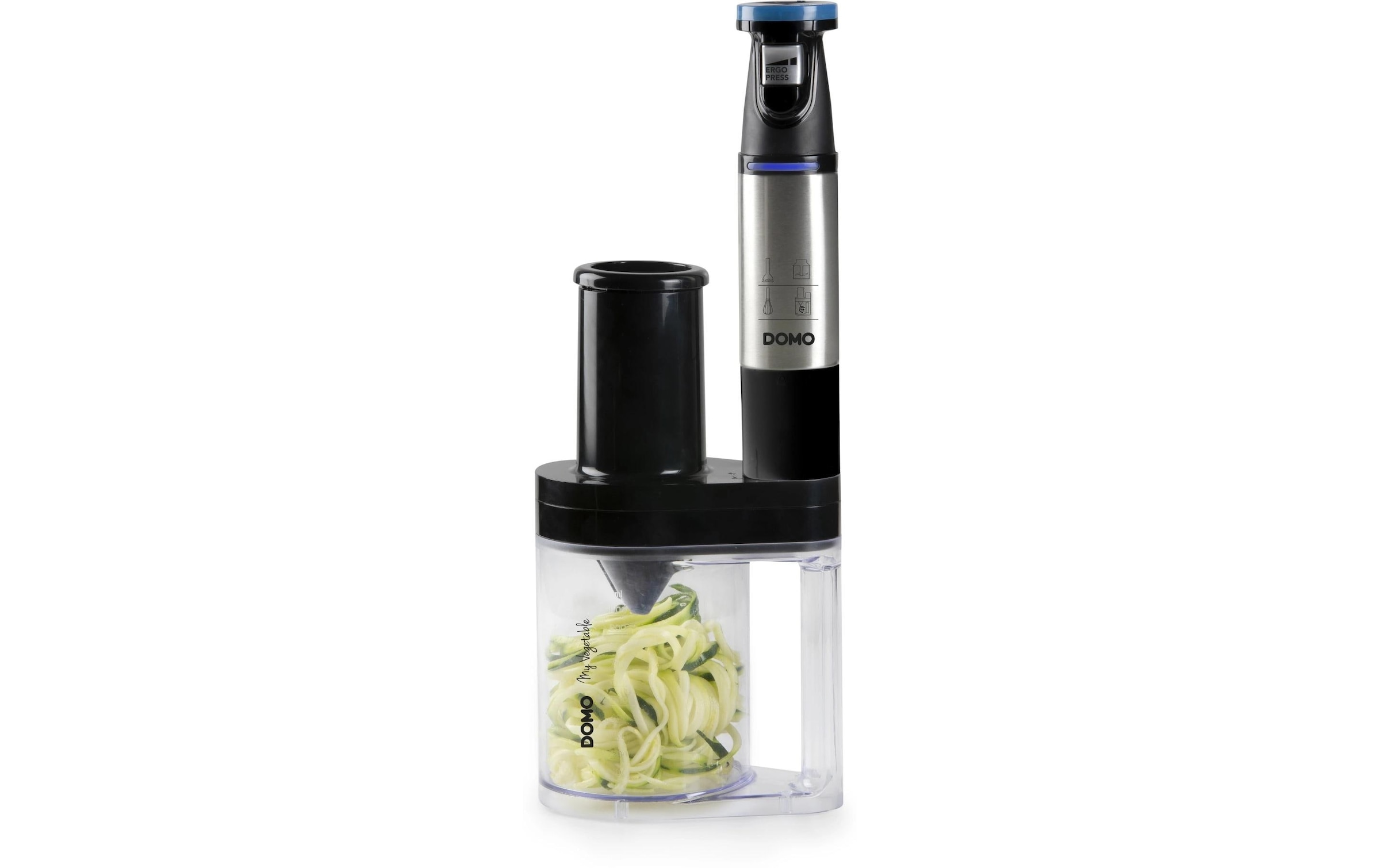 Domo Stabmixer »DO9254M Schwarz/Silber«, 800 W