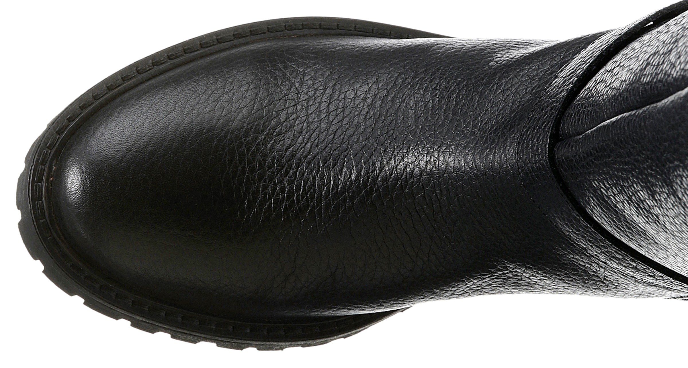 Geox Stiefel »D HOARA«, Langschaft Stiefel, Festtagsschuh, Elegante Stiefel mit Reissverschluss