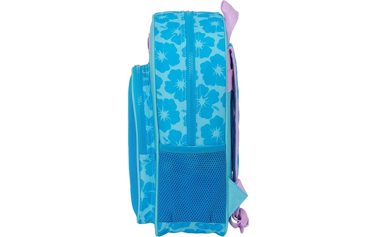 safta Kinderrucksack »Stitch Hawaii«, Gepolsterte Schultergurte, Gepolstertes Rückenteil, Höhenverstellbar