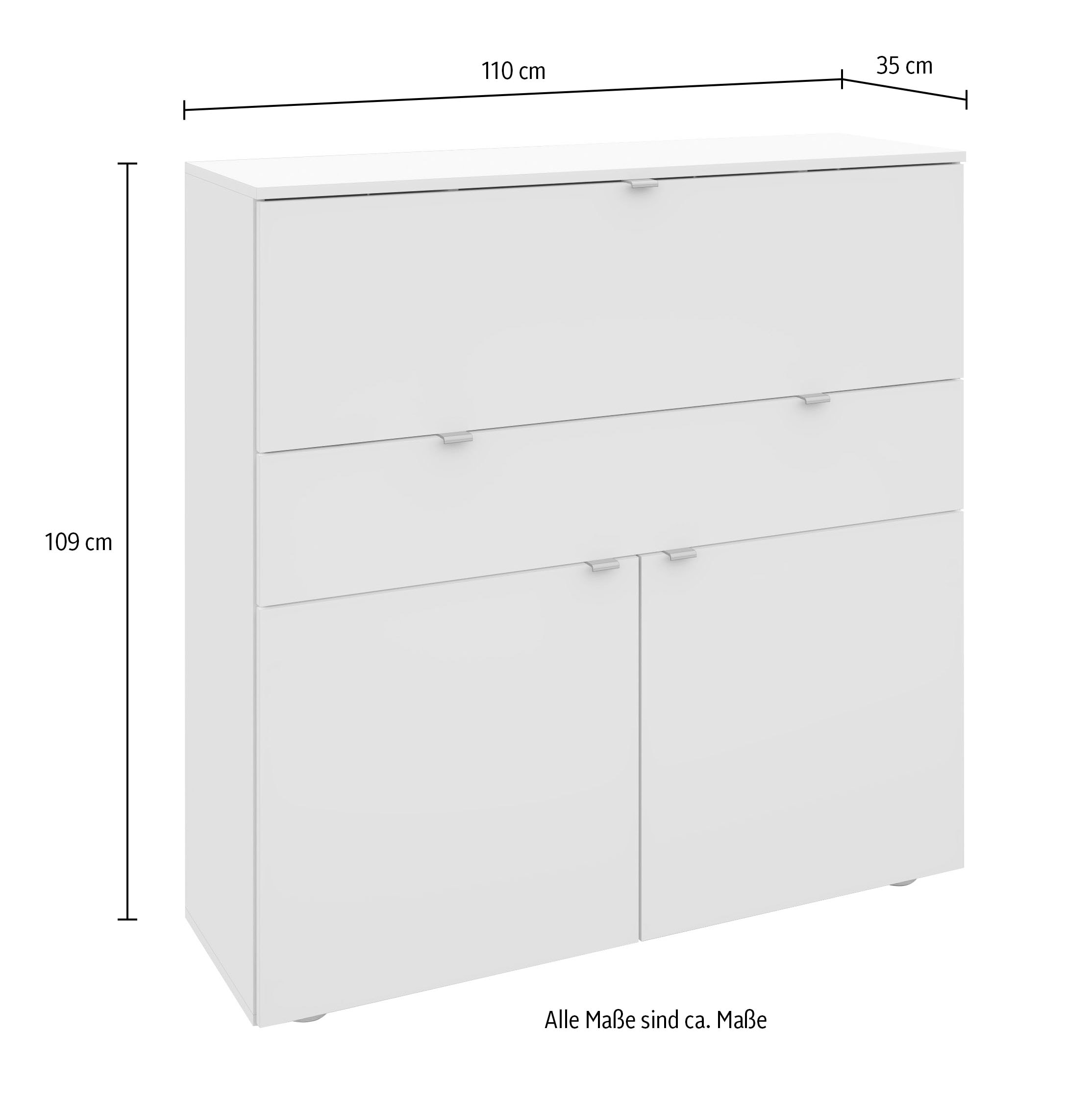 borchardt Möbel Sekretär »Wim«, platzsparend, Home-Office-Schreibtisch, Breite 110 cm, Made in Germany