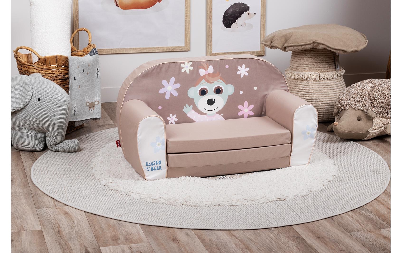 Knorrtoys® Kindersofa »«Baby Treflinka»«, Ausklappbar