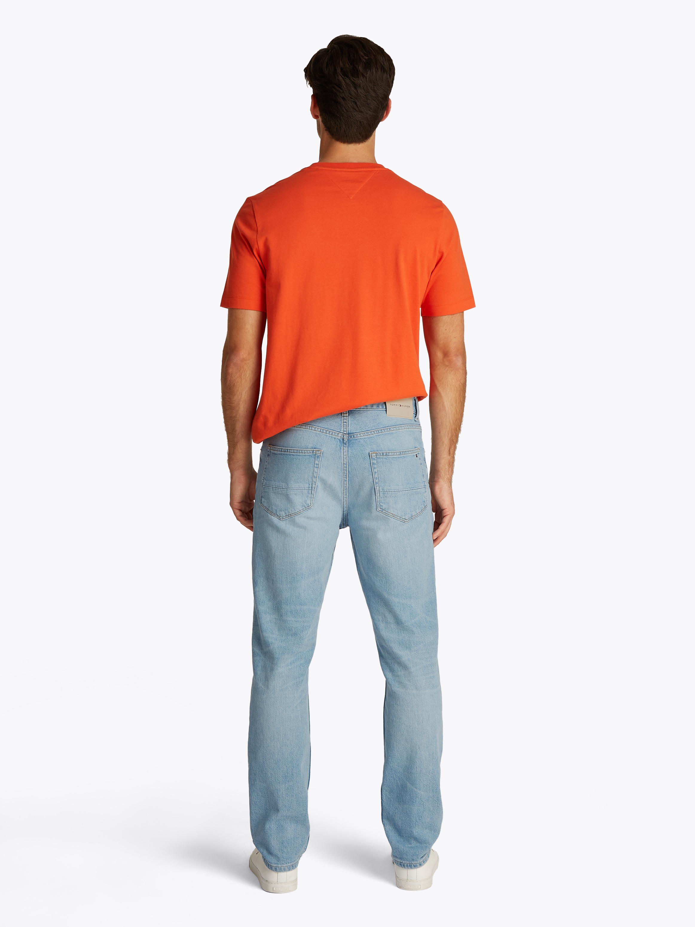 Tommy Hilfiger Straight-Jeans »STRAIGHT DENTON STR MESA BLUE«, in hellblauer Waschung