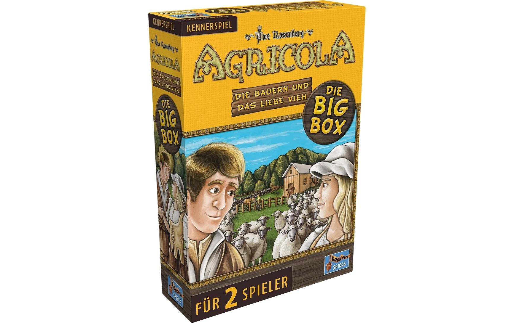  Spiel »Lookout Spiele Agricola: Die Bauern und das liebe Vieh Big Box«