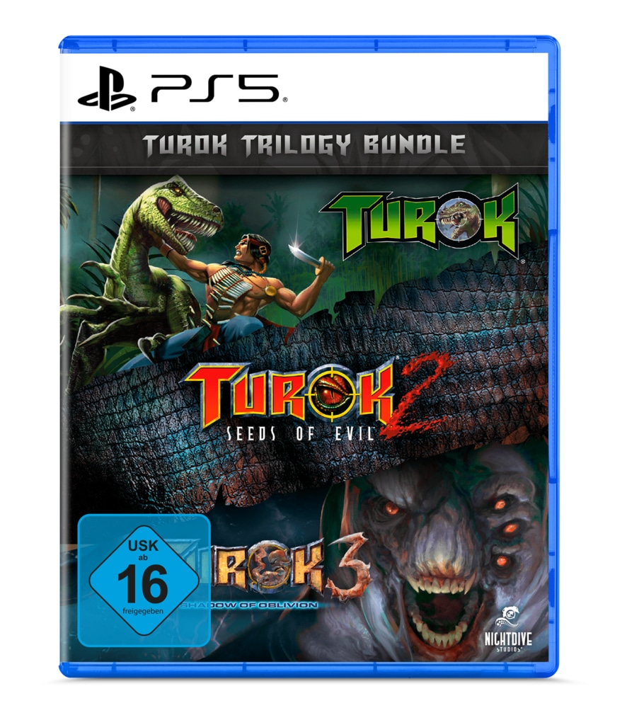 ATARI Spielesoftware »Turok Trilogy Bundle« PlayStation 5