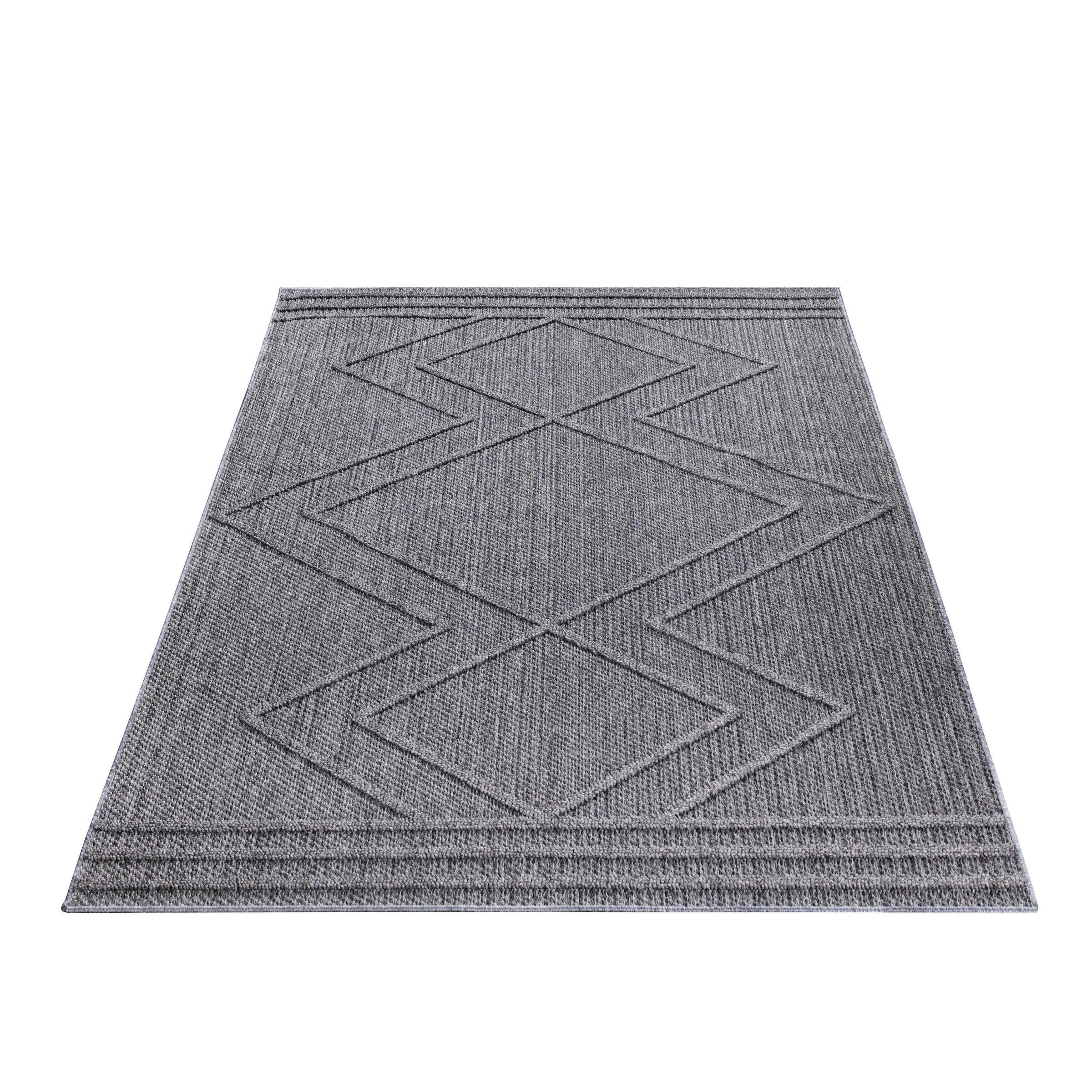 Ayyildiz Teppiche Outdoorteppich »PATARA 4954«, rechteckig, 8 mm Höhe, Läufer / Pflegeleicht / Strapazierfähig / In- und Outdoor geeignet